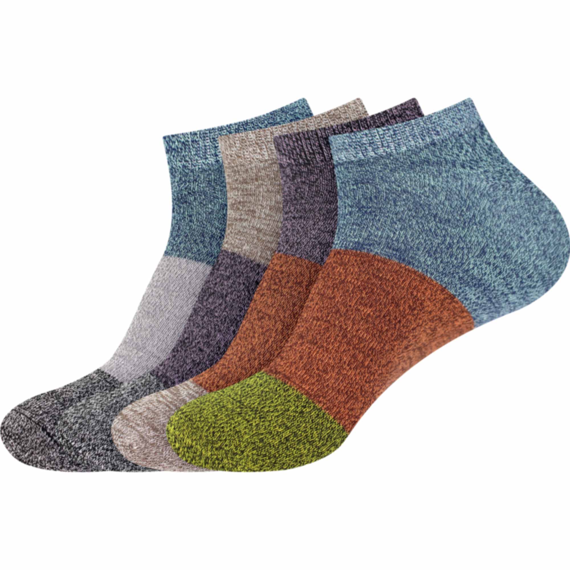 Men's Bamboo 3 Stripe Casual Ankle Socks - Image 13