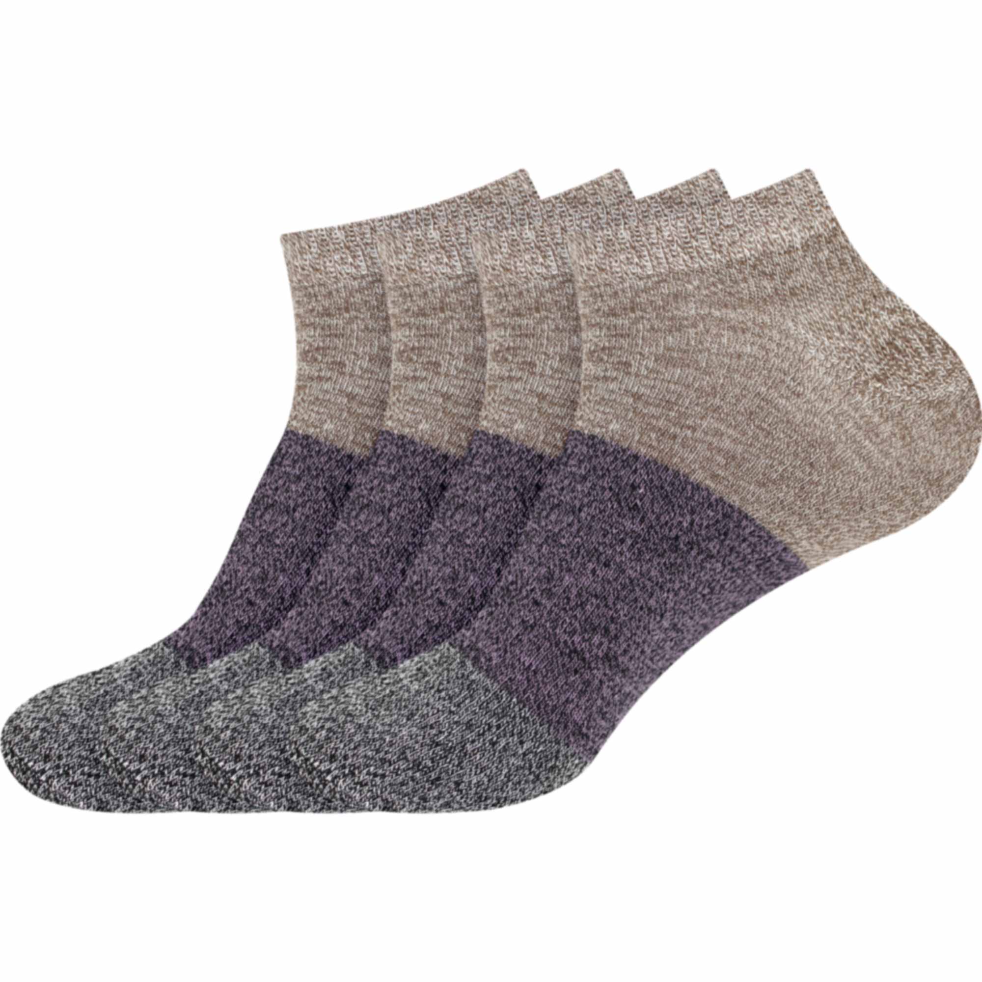 Men's Bamboo 3 Stripe Casual Ankle Socks - Image 8