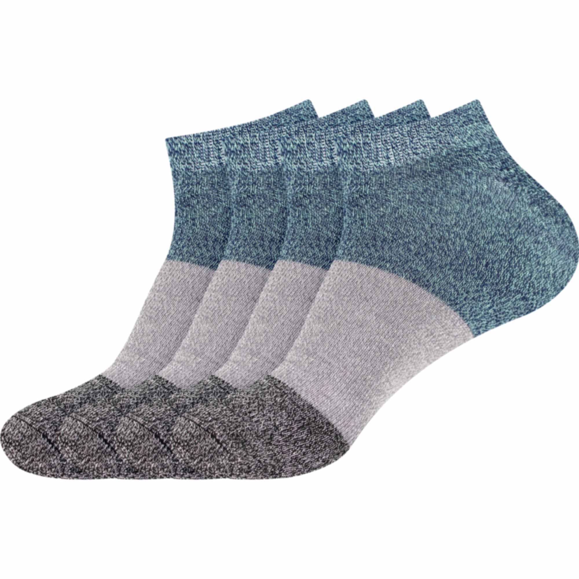 Men's Bamboo 3 Stripe Casual Ankle Socks - Image 9