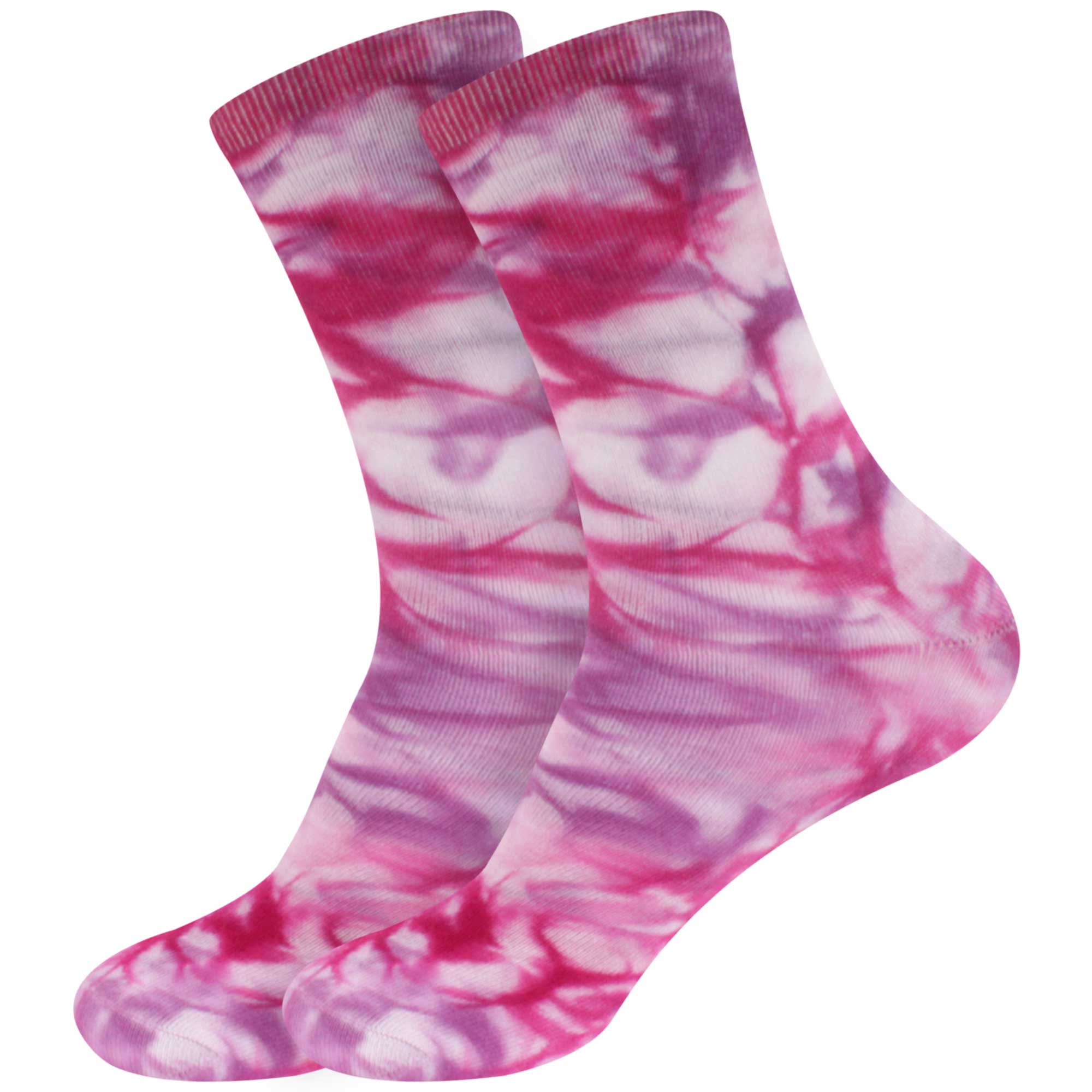Men's Bamboo Tie Dye Crew Socks: 2 Pairs - Image 14