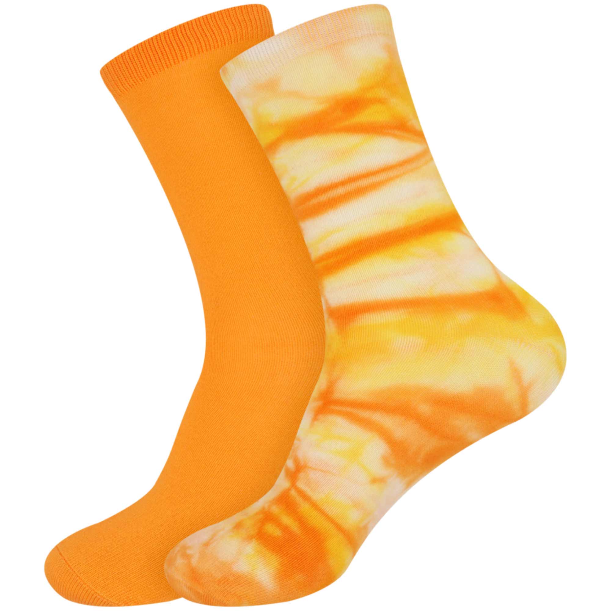 Men's Bamboo Tie Dye Crew Socks: 2 Pairs - Image 20