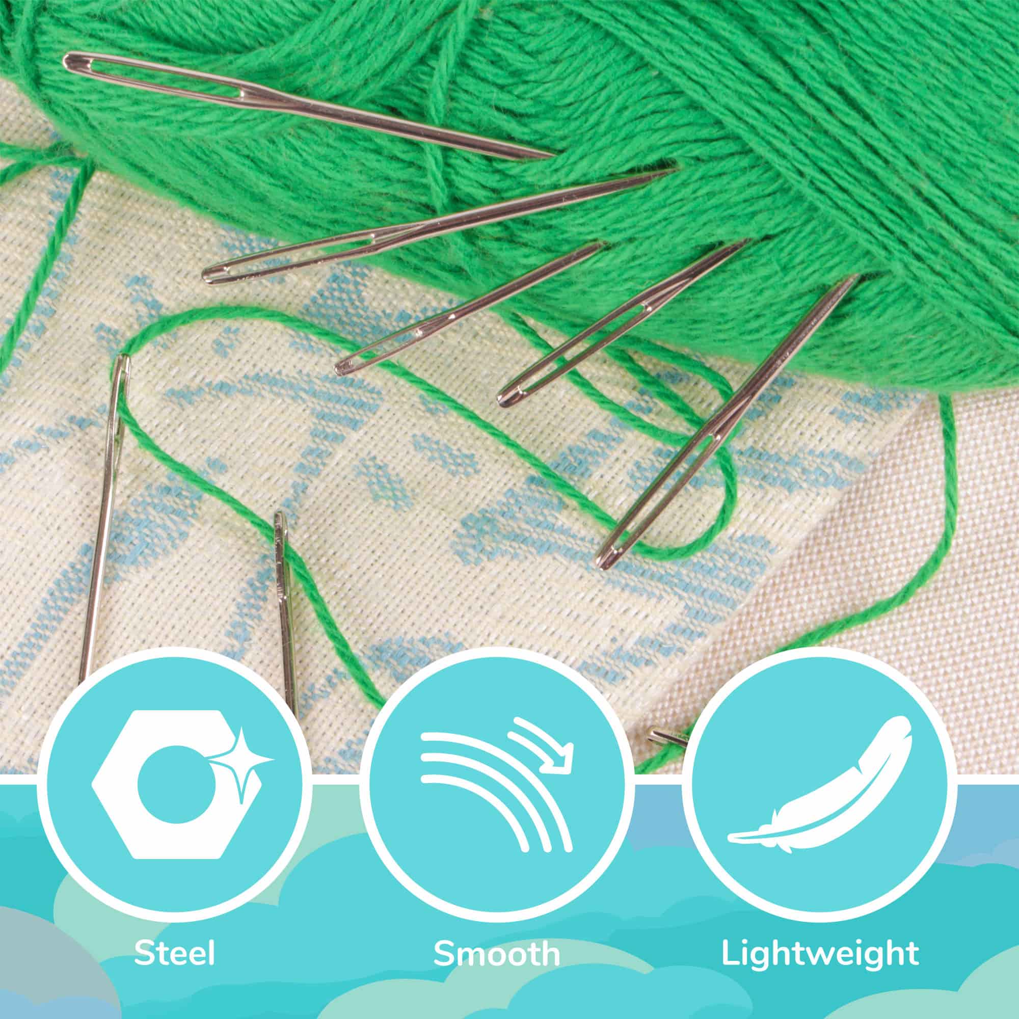 Metal Darning Needle Set - Image 4