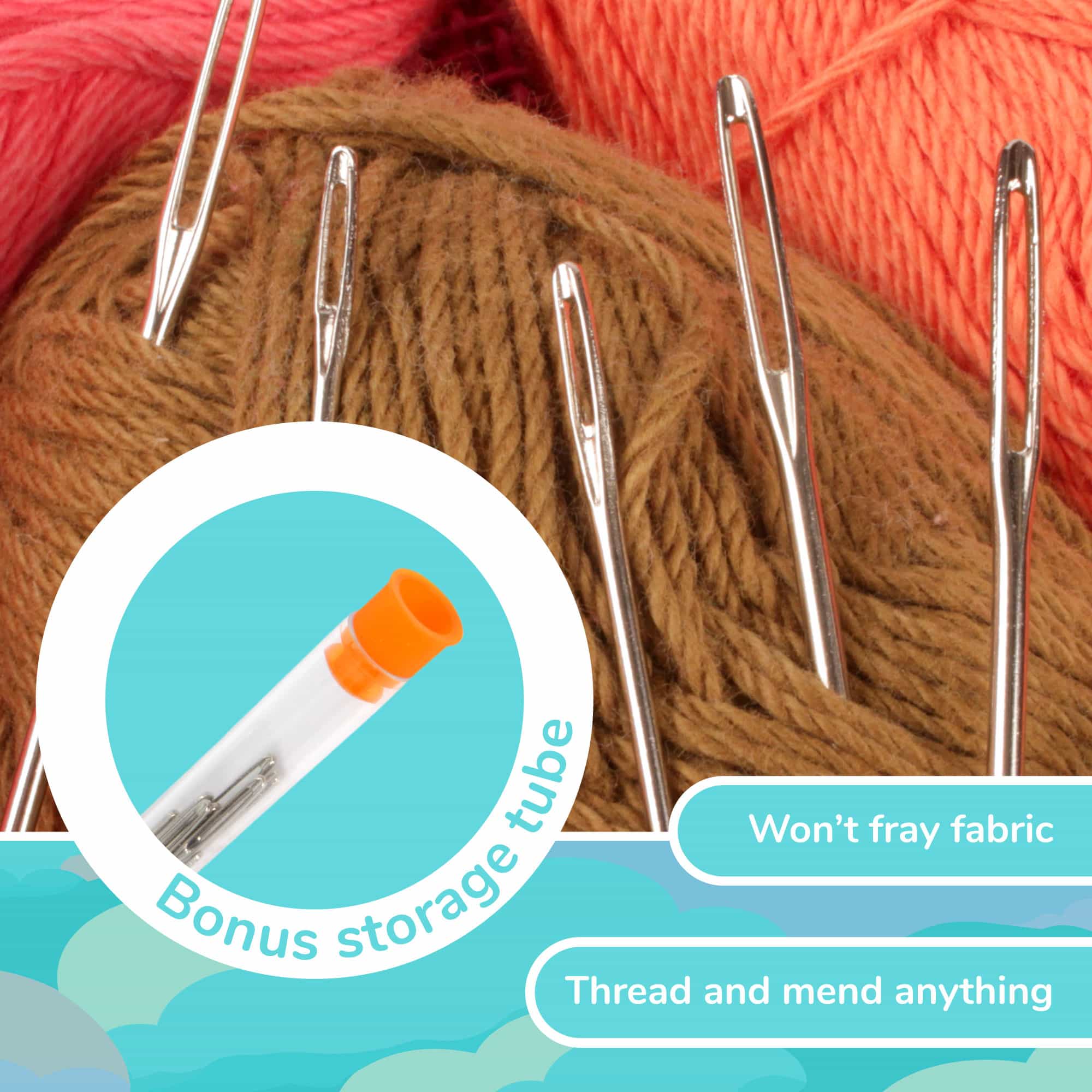 Metal Darning Needle Set - Image 6