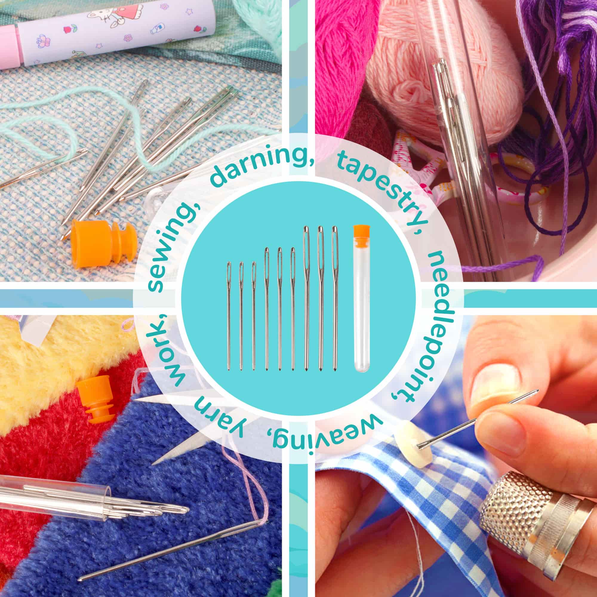 Metal Darning Needle Set - Image 7