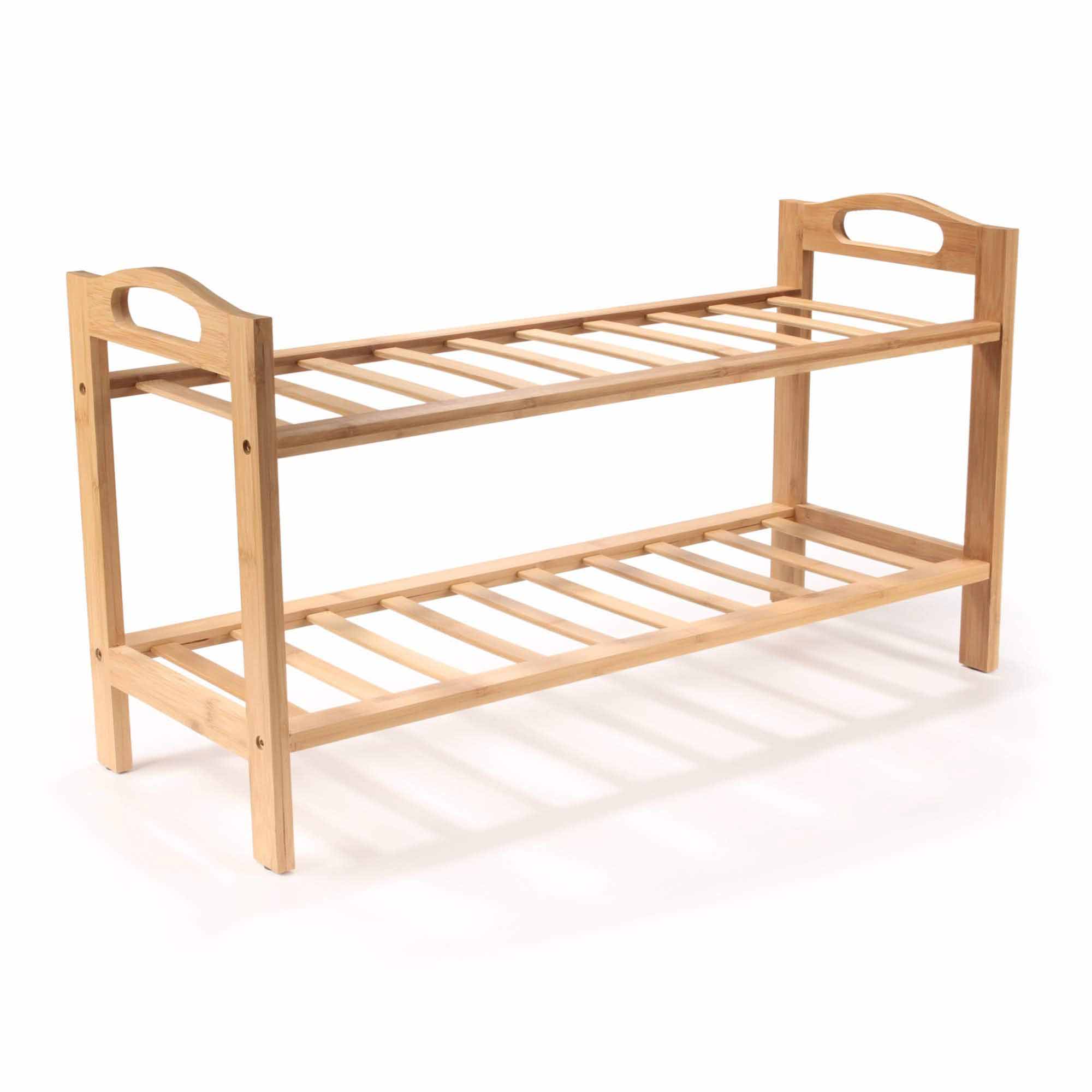 Multi-Tier Bamboo Shoe Rack - Image 4