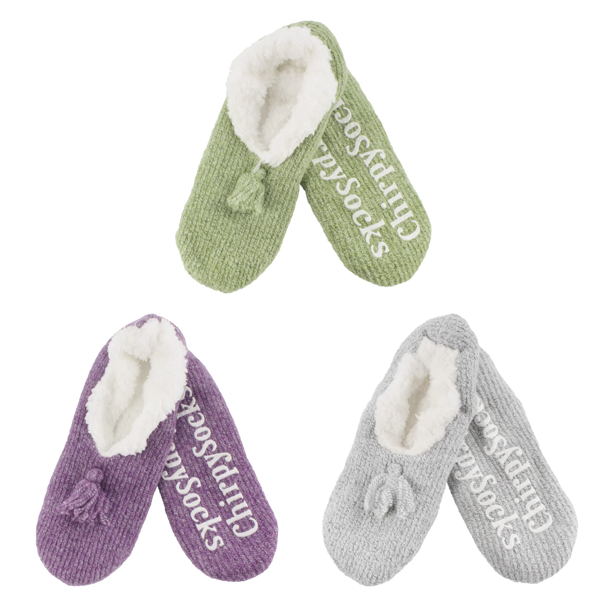 Women's Fancy Yarn Slippers: Assortments - Image 10