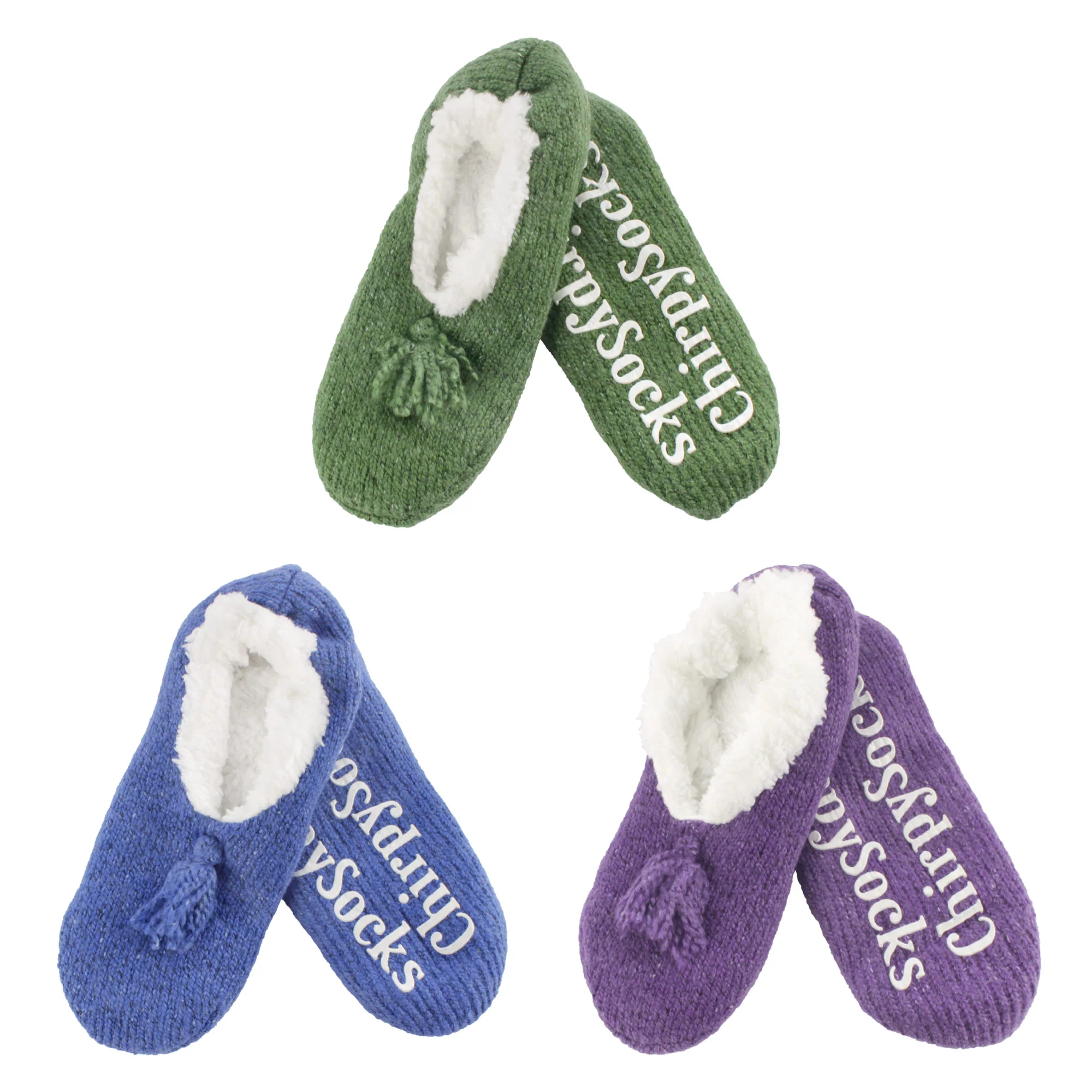 Women's Fancy Yarn Slippers: Assortments - Image 11