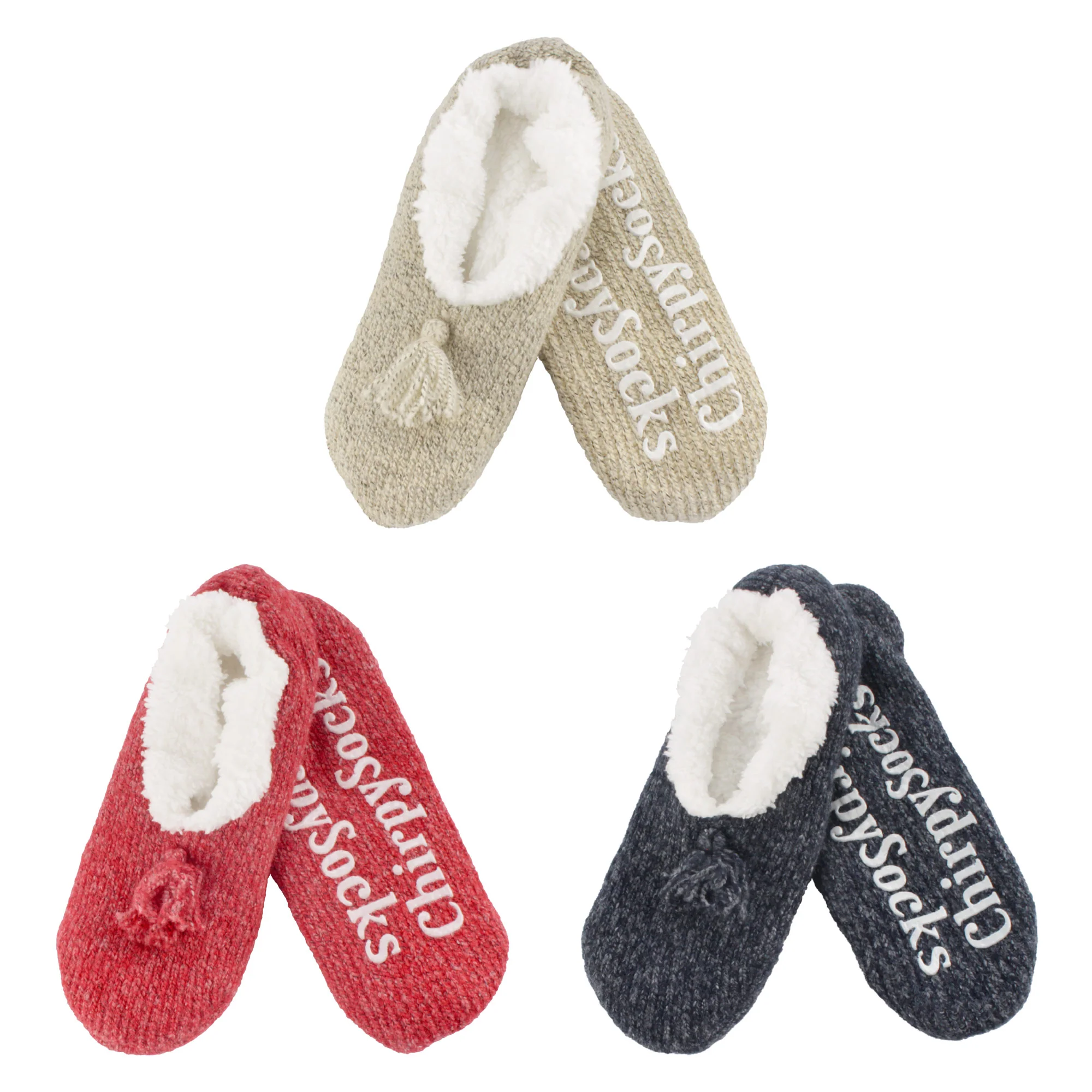 Women's Fancy Yarn Slippers: Assortments - Image 9