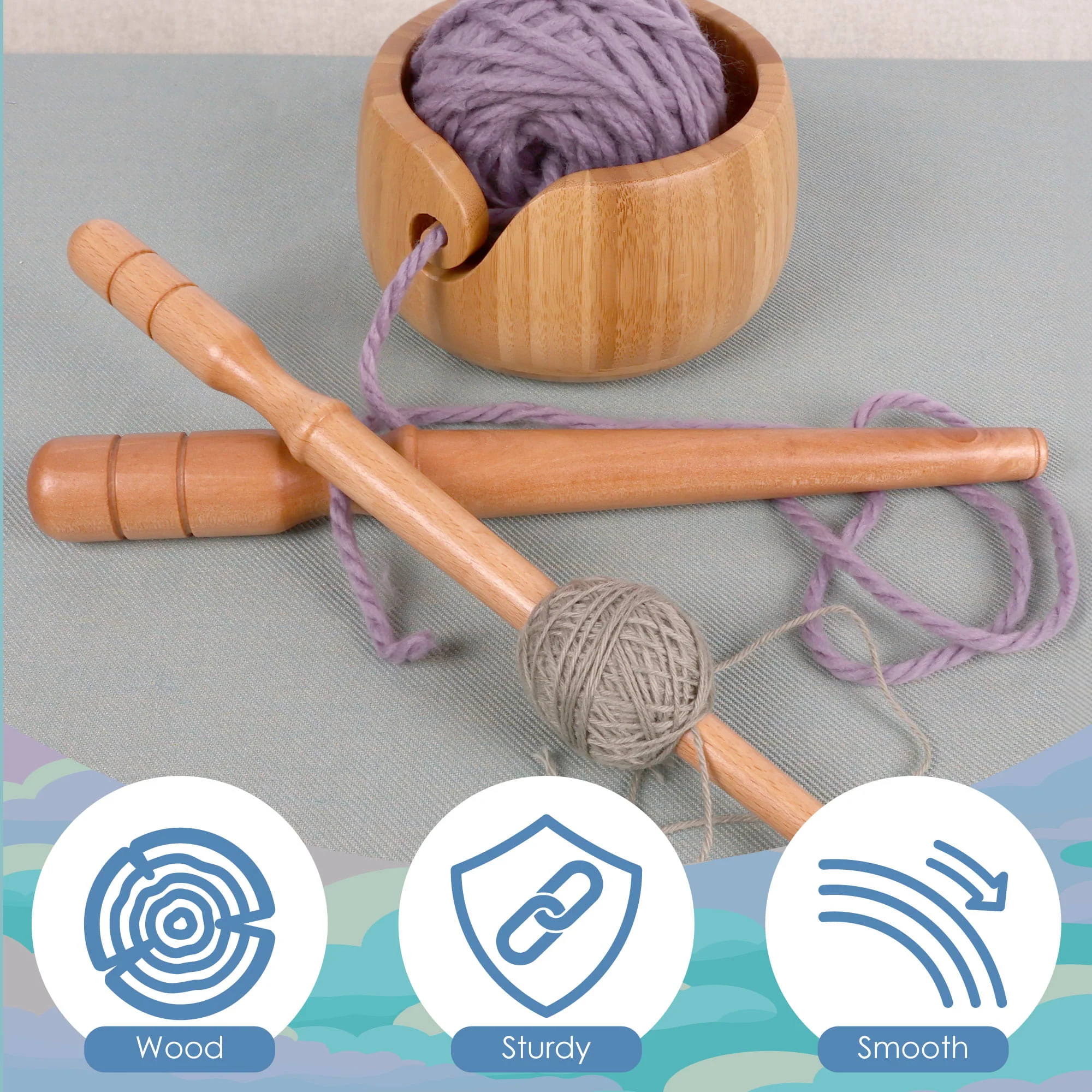 Nostepinne Wooden Yarn Ball Winders - Image 5