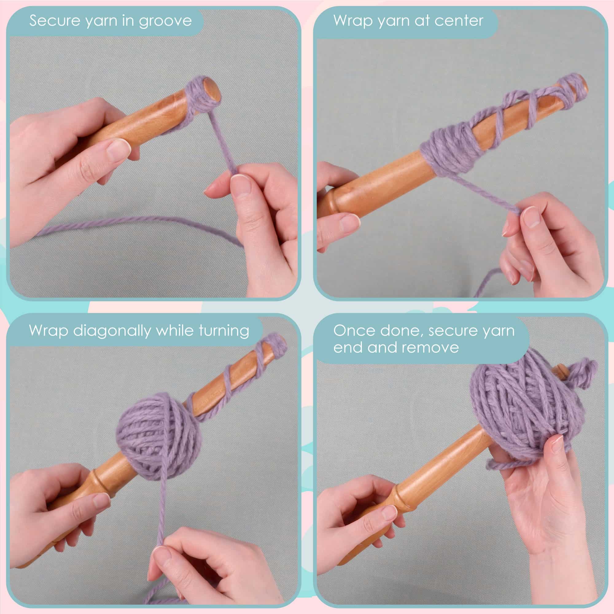 Nostepinne Wooden Yarn Ball Winders - Image 6