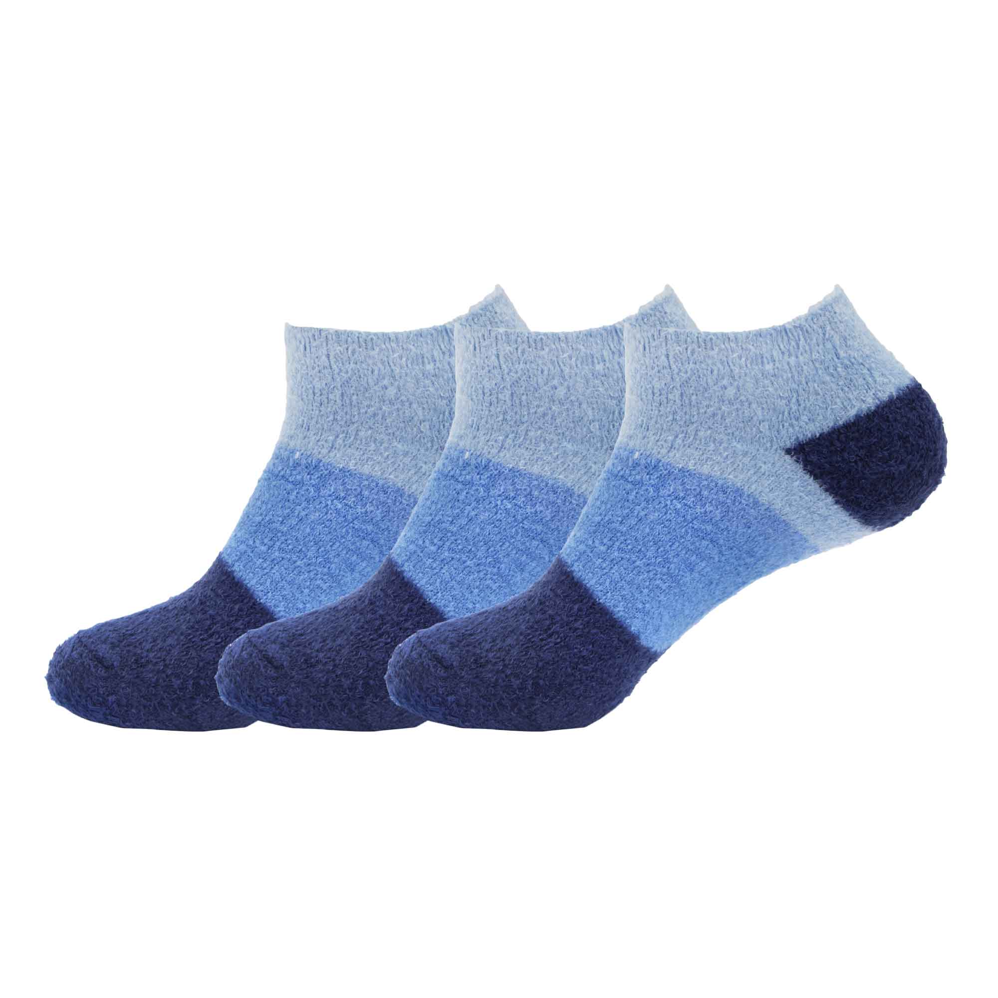 Women's Aloe Infused Fuzzy Nylon Socks: 3 Pairs - Image 15