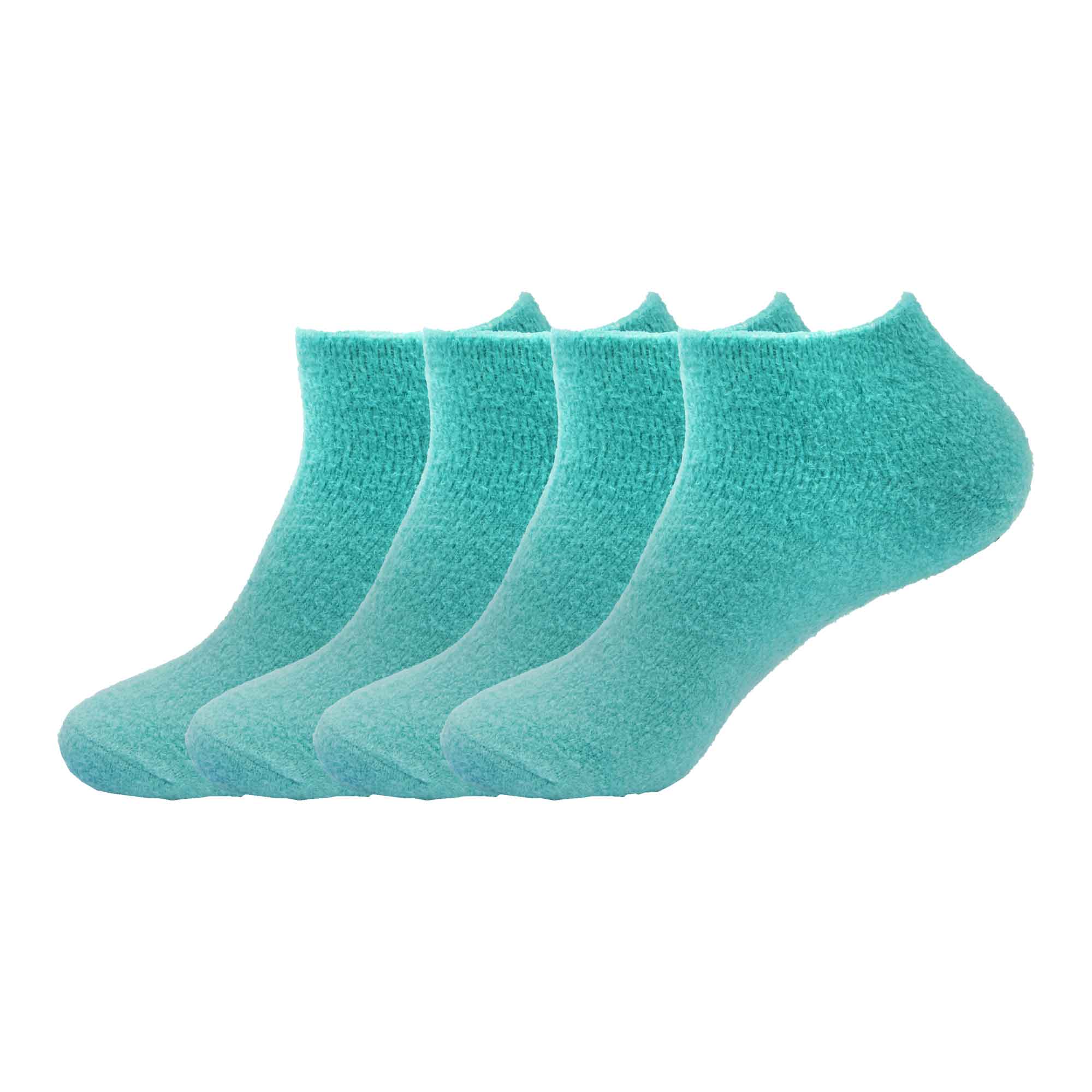 Women's Aloe Infused Fuzzy Nylon Socks: 3 Pairs - Image 20
