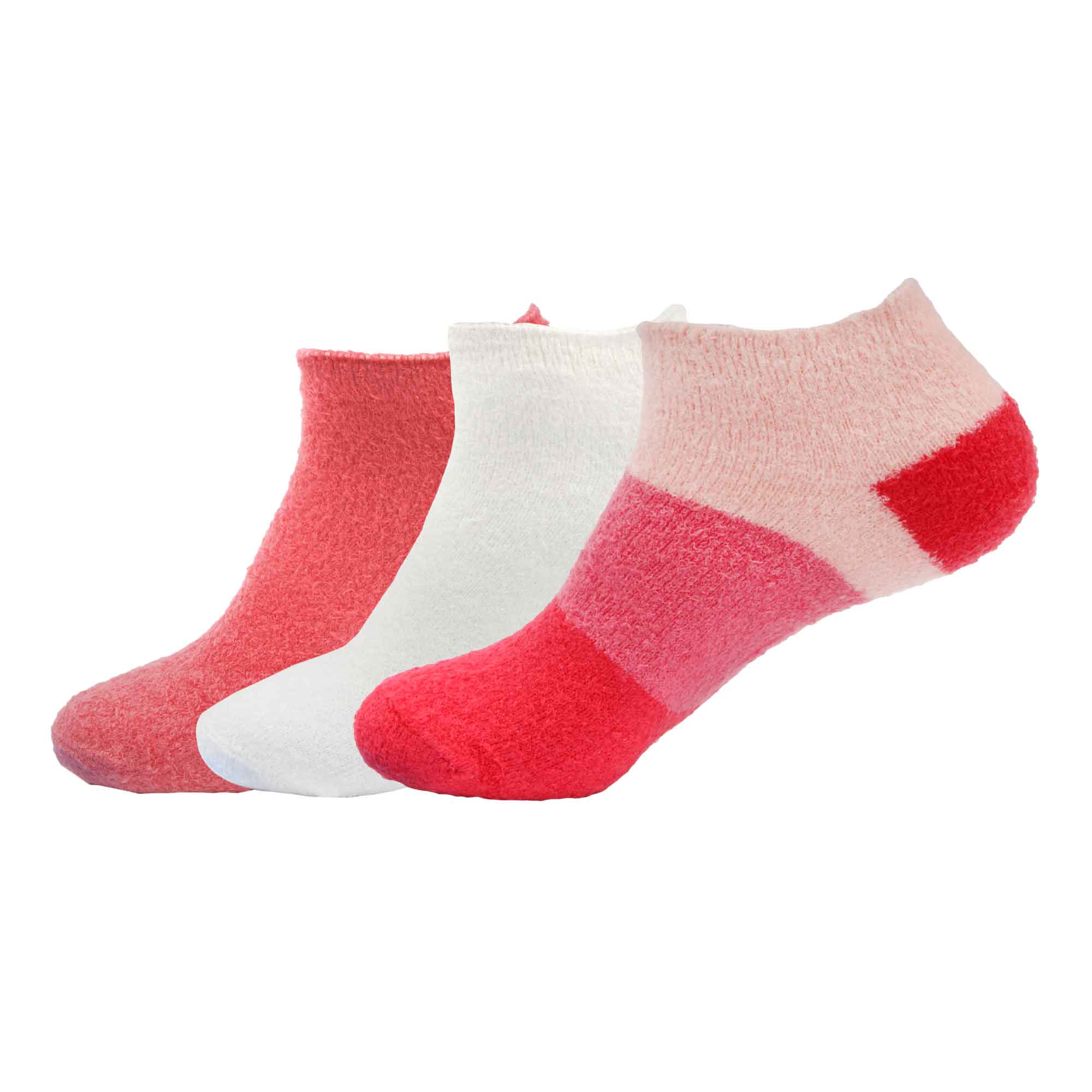 Women's Aloe Infused Fuzzy Nylon Socks Assortments - Image 10
