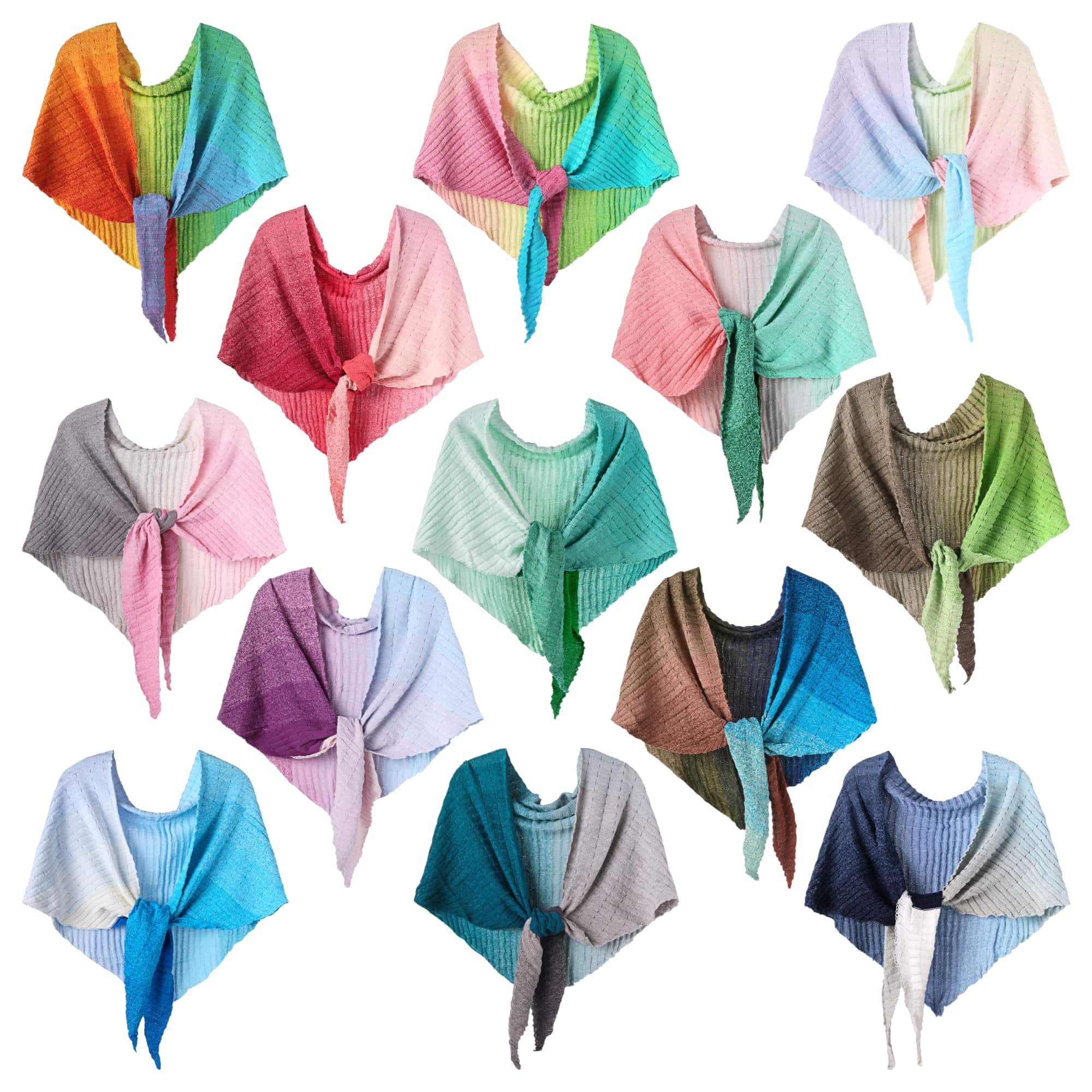 Ombré Blast Shawl