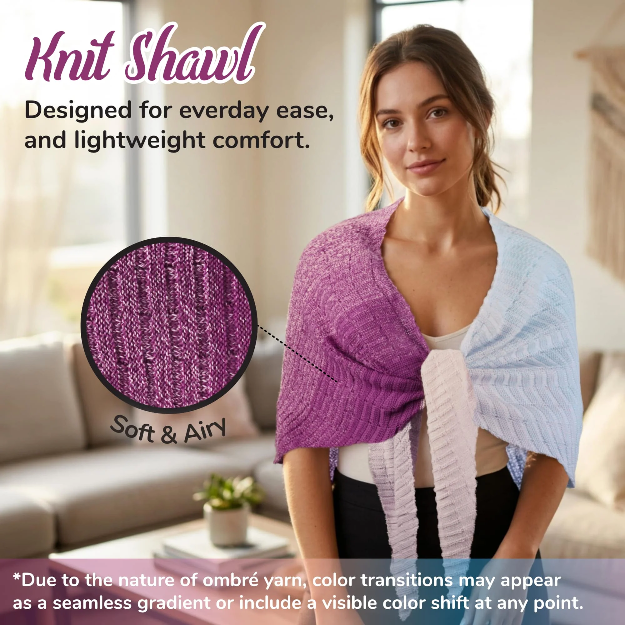 Ombré Blast Shawl - Image 4
