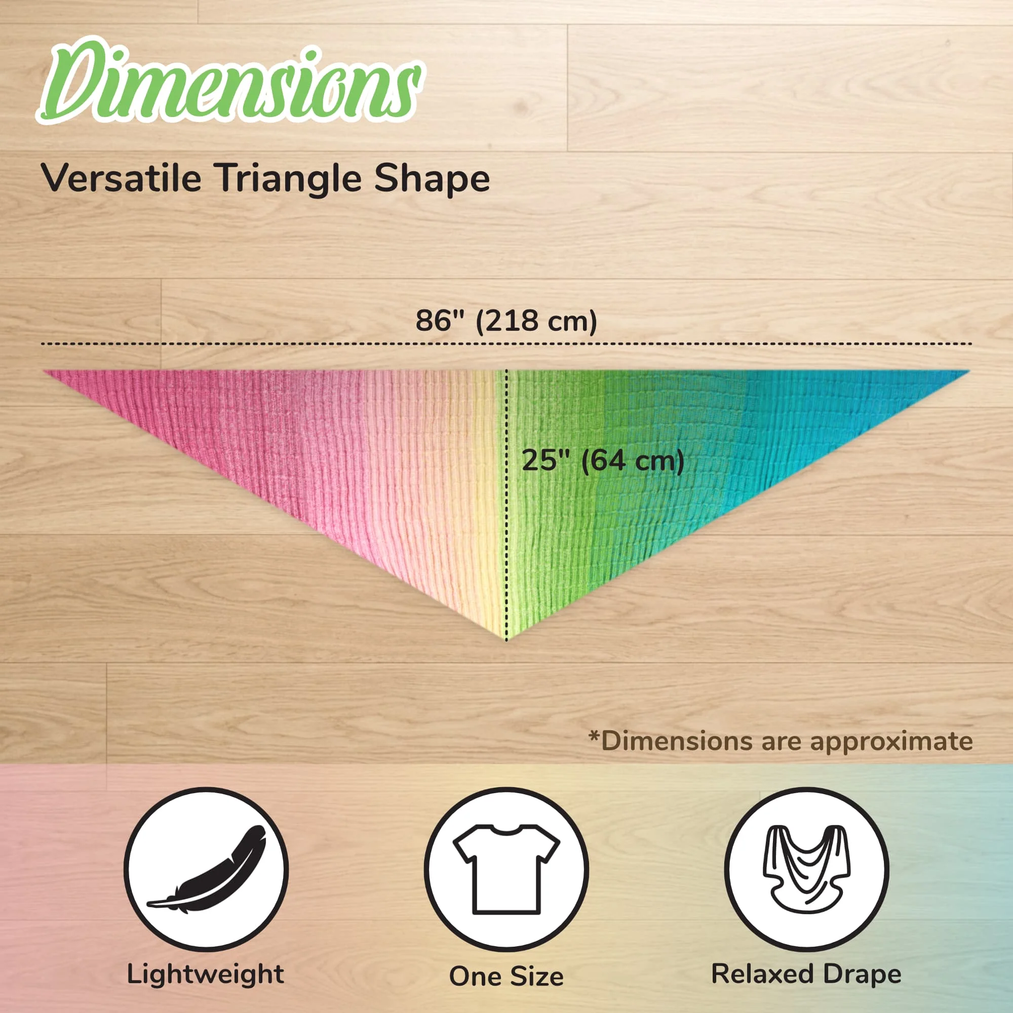 Ombré Blast Shawl - Image 5