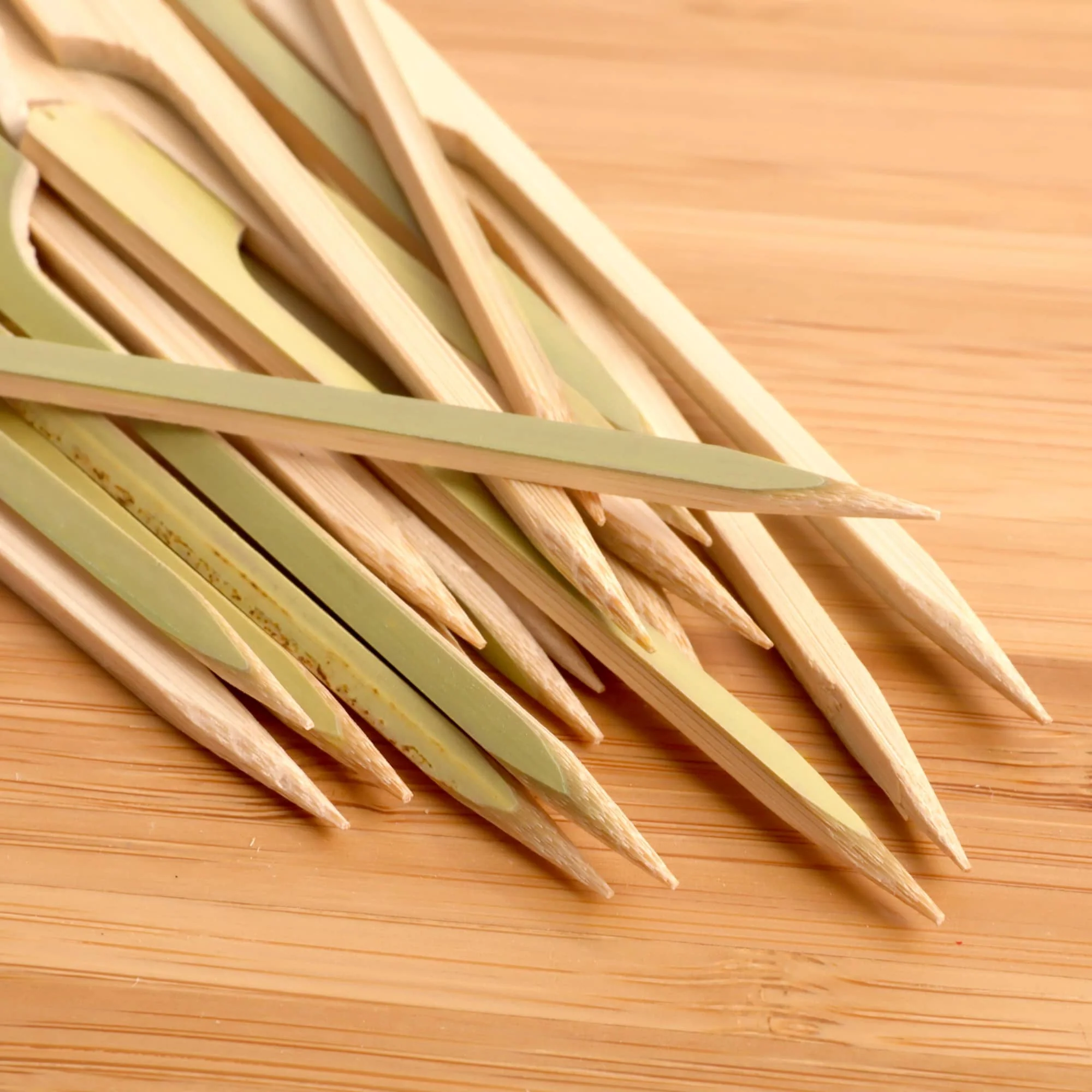 Organic Paddle Bamboo Food Picks - Image 6
