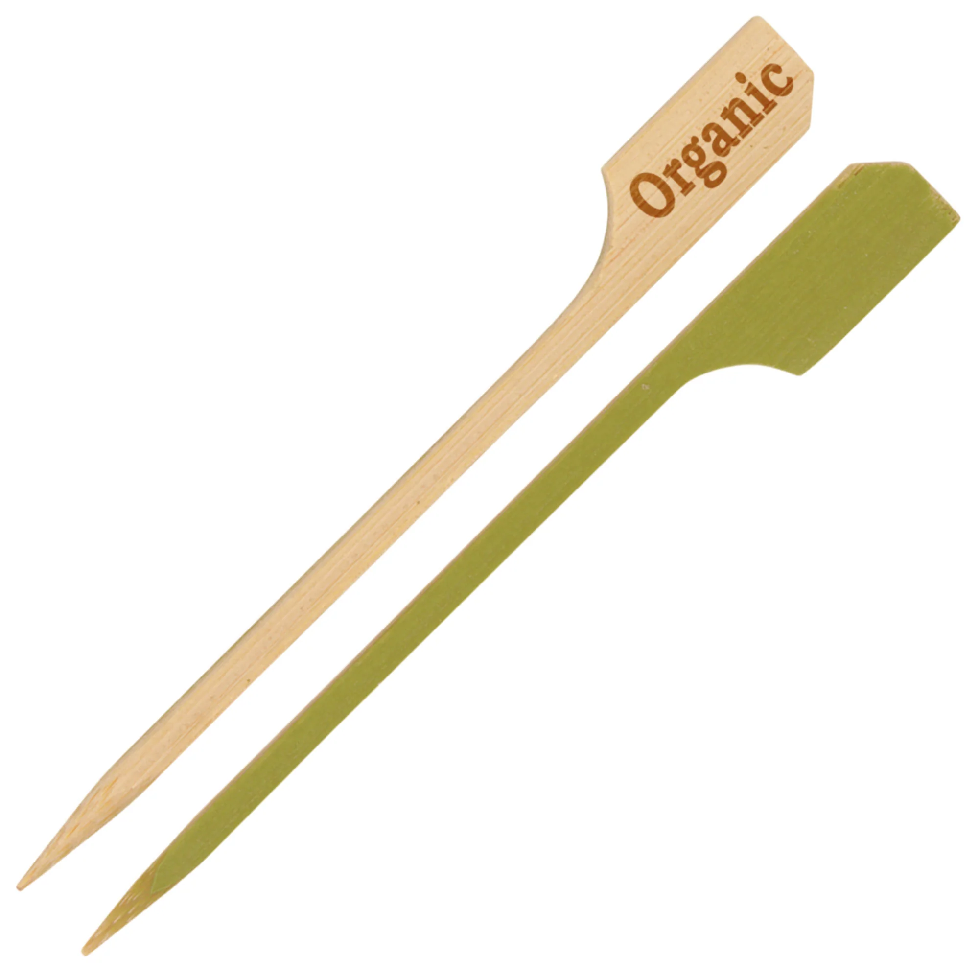 Organic Paddle Bamboo Food Picks - Image 7