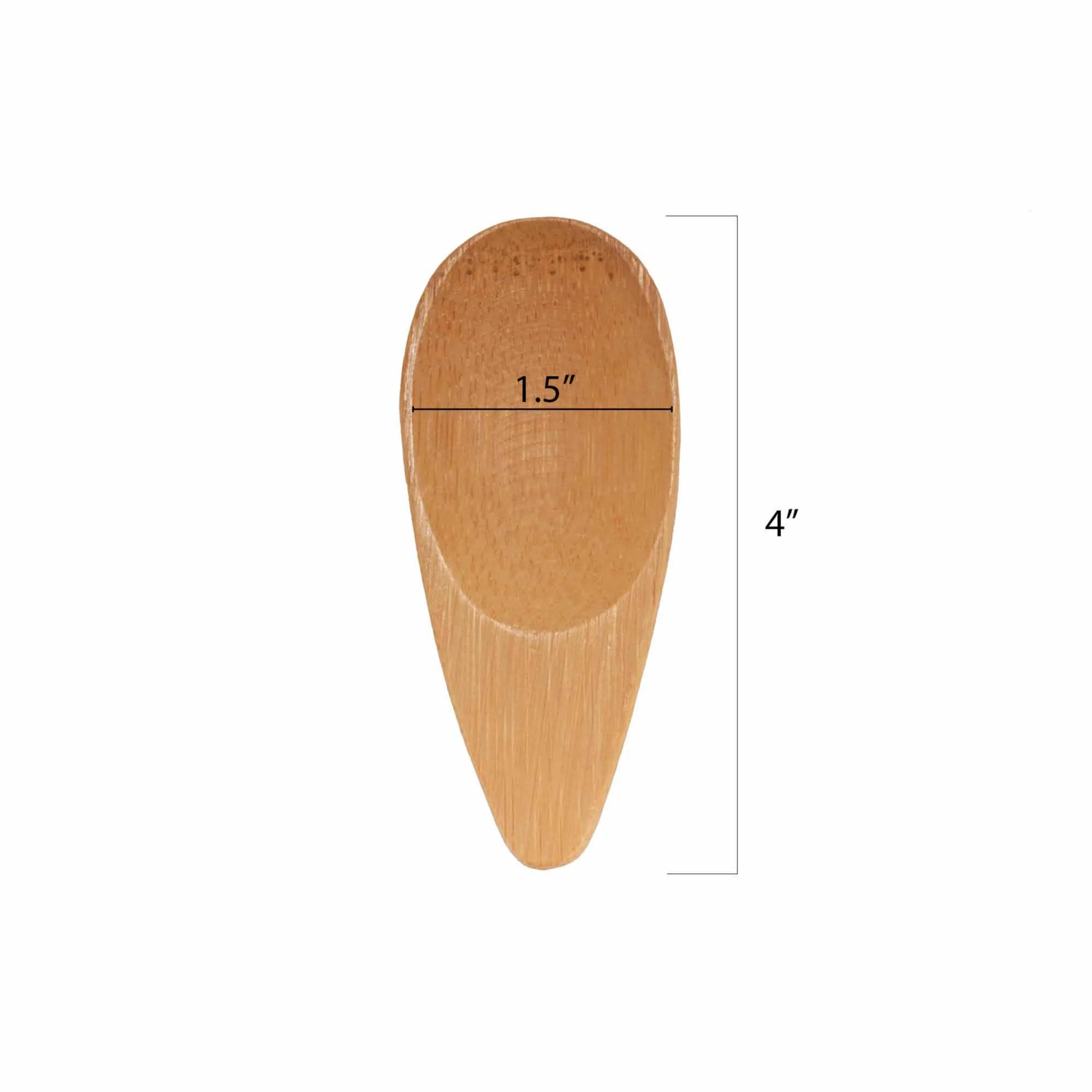Oval Small Bamboo Scoops - Image 5