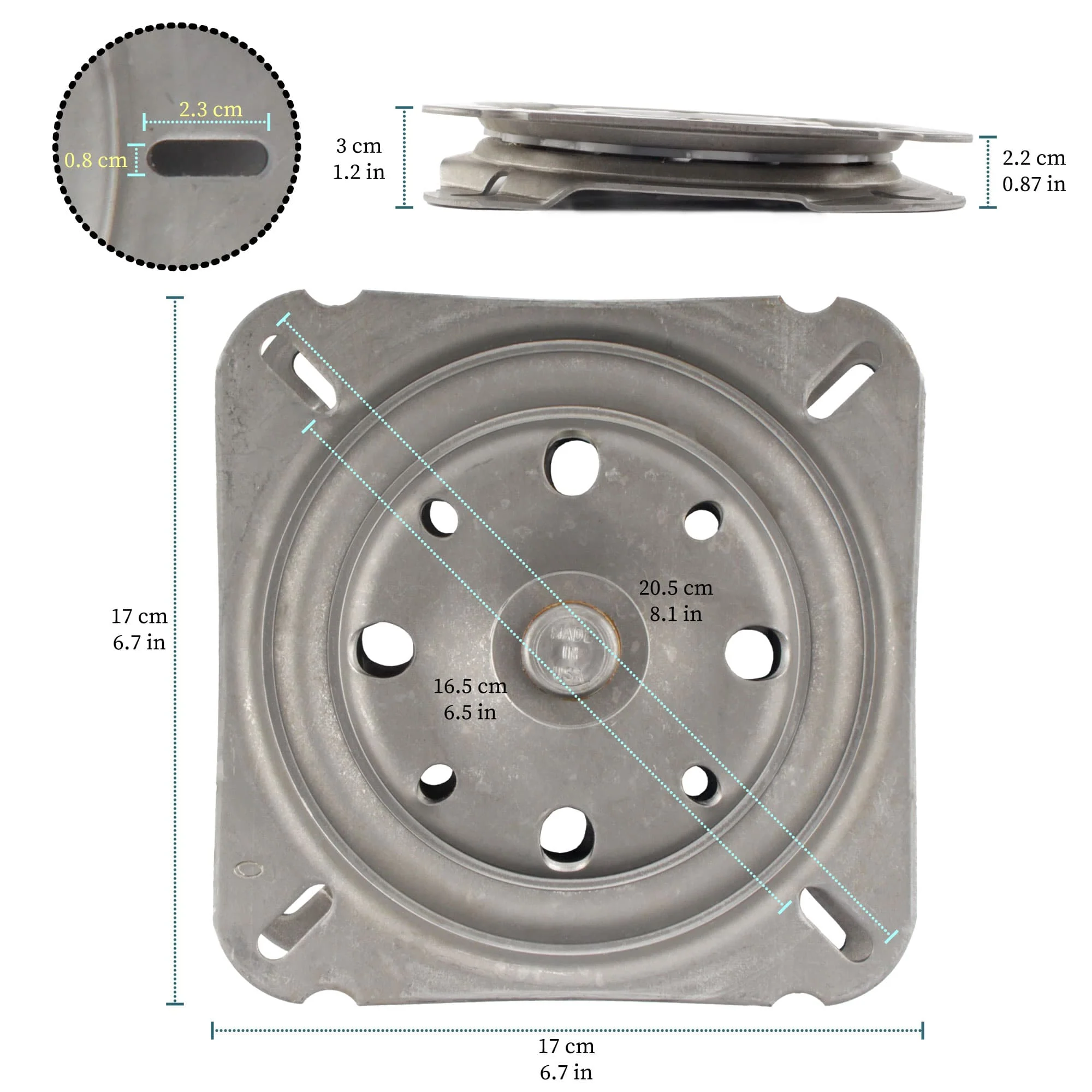 Pitched Swivel Plate - Image 5