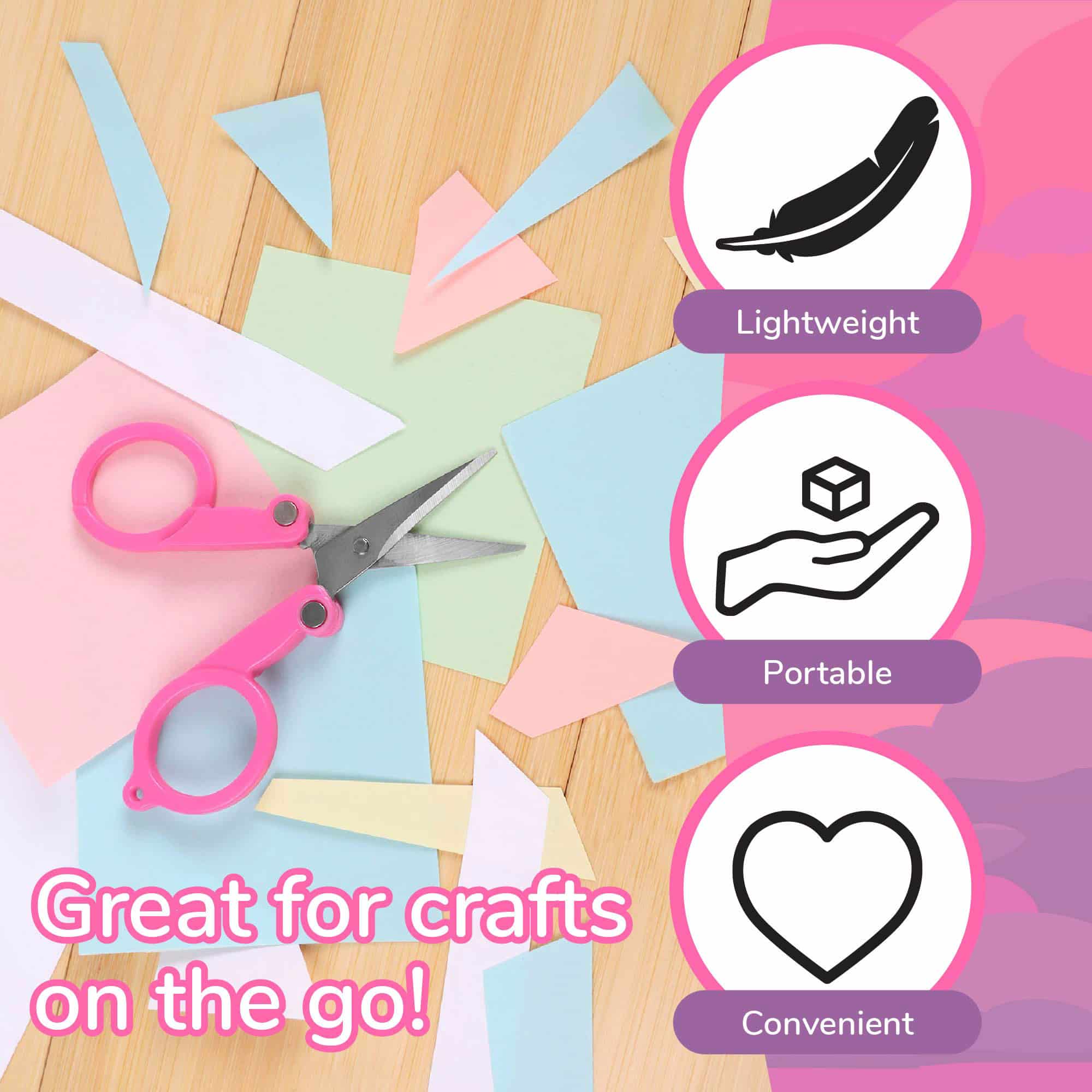 Pocket Pal Folding Scissors - Image 7