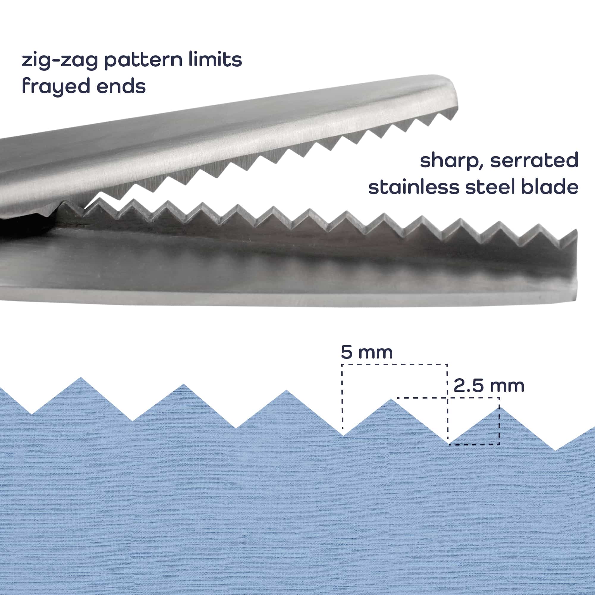 Professional Pinking Shears 9" - Image 4
