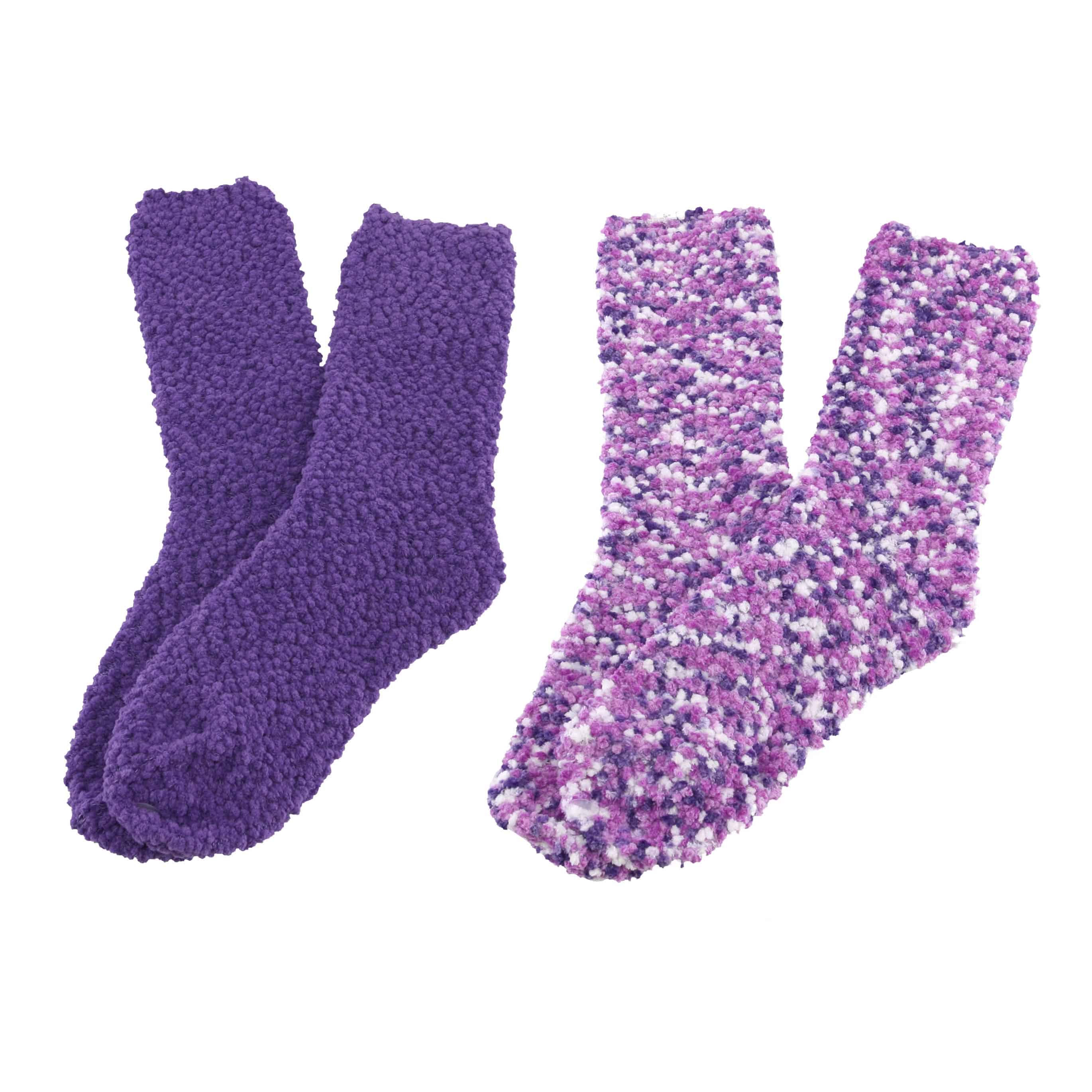 Purple Fuzzy Knobby Sock Assortments - Image 3