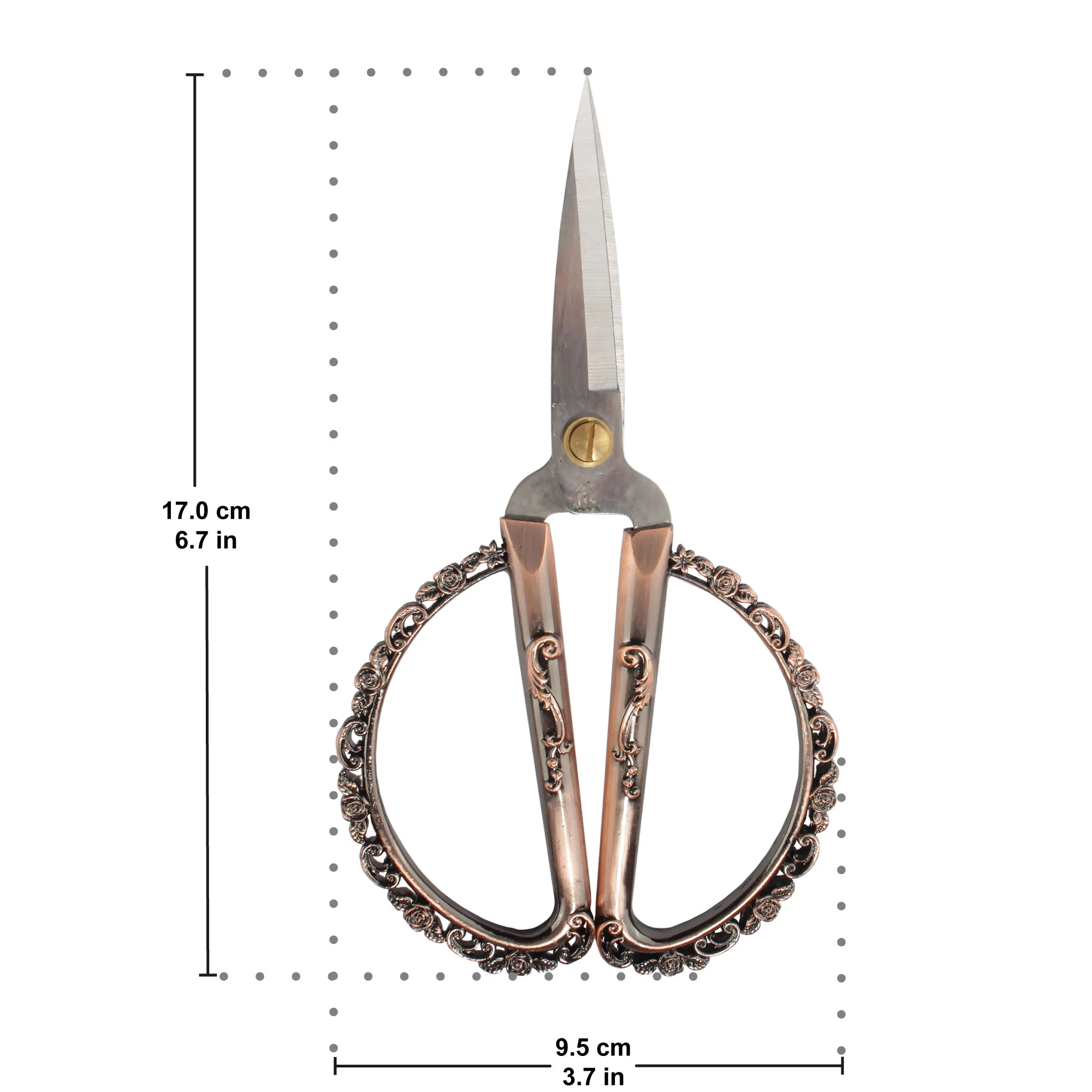 Delicate Roses Craft Scissors - Image 3