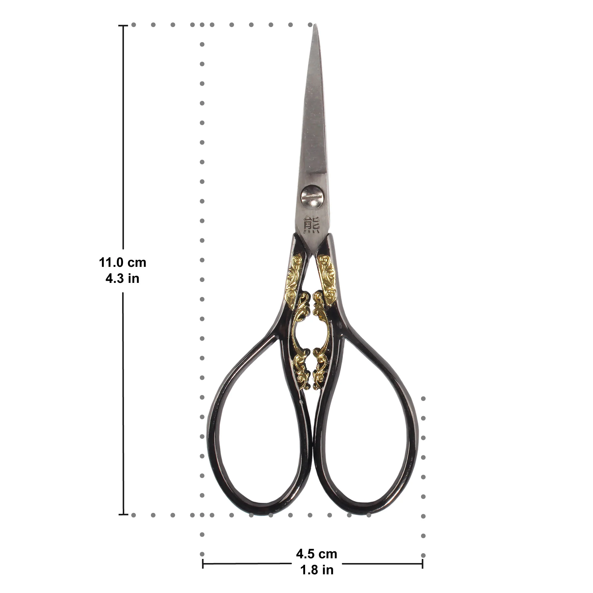 Scrollwork Embroidery Scissors - Image 3