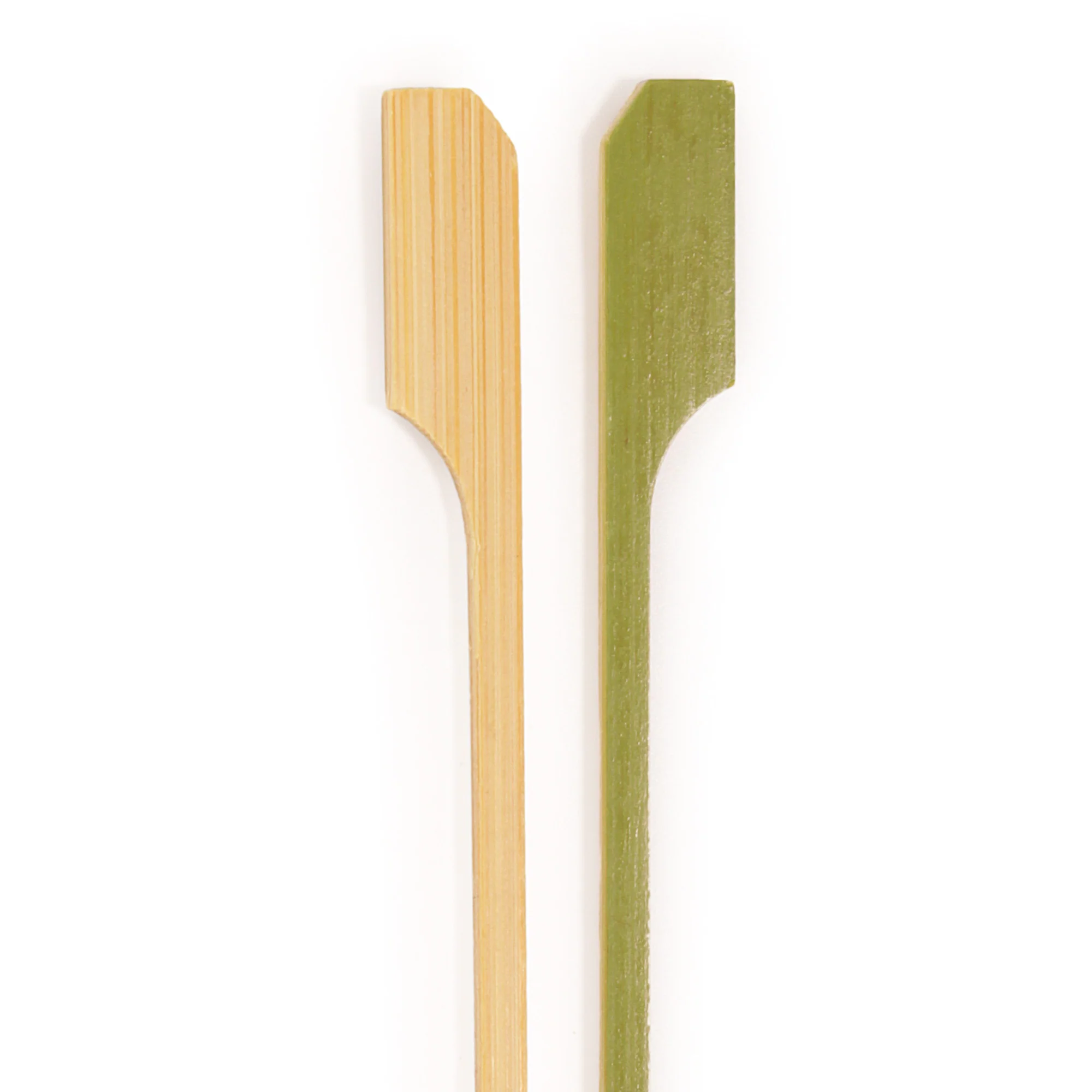Semi Point Paddle Bamboo Food Picks