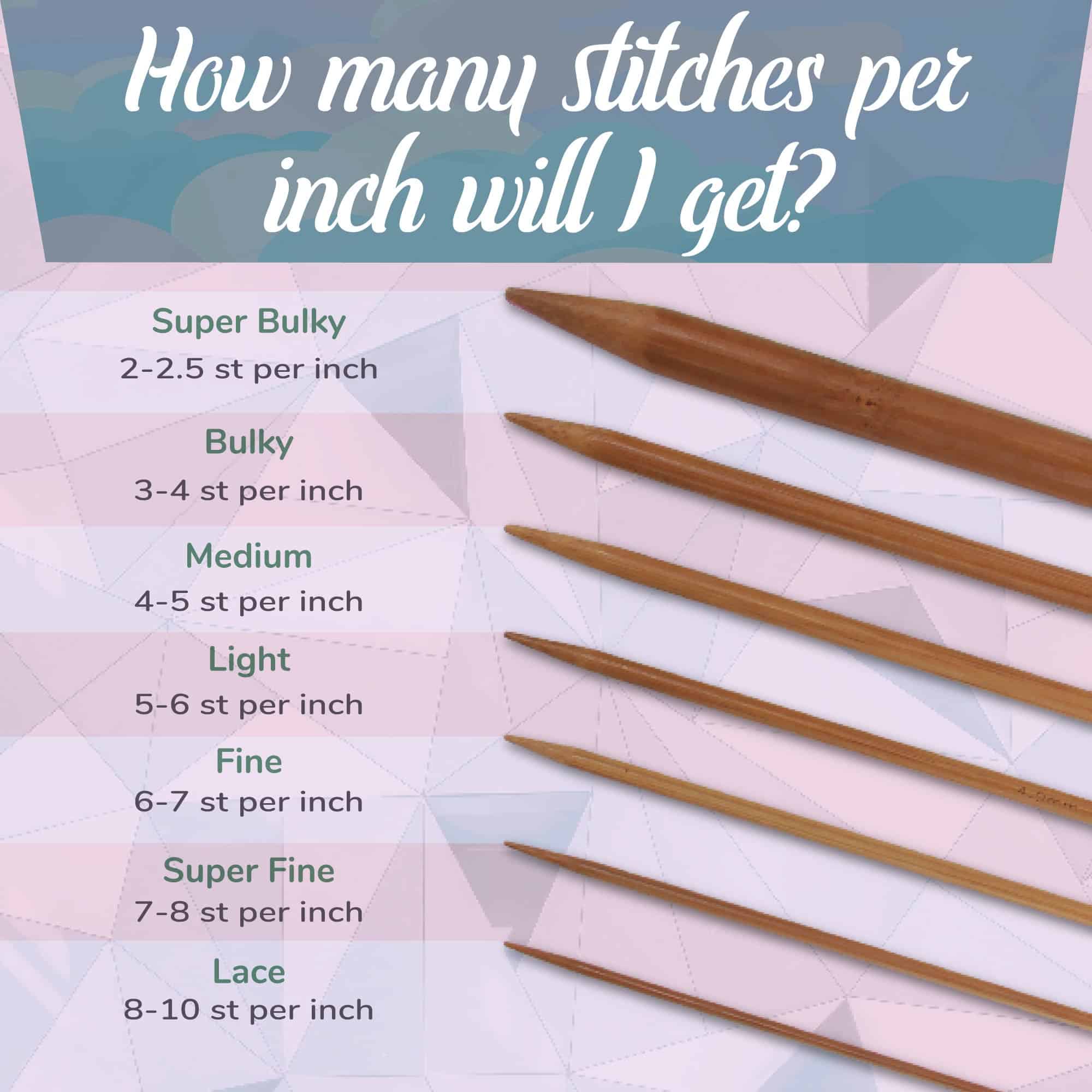 Single Point Bamboo Knitting Needles - Image 6