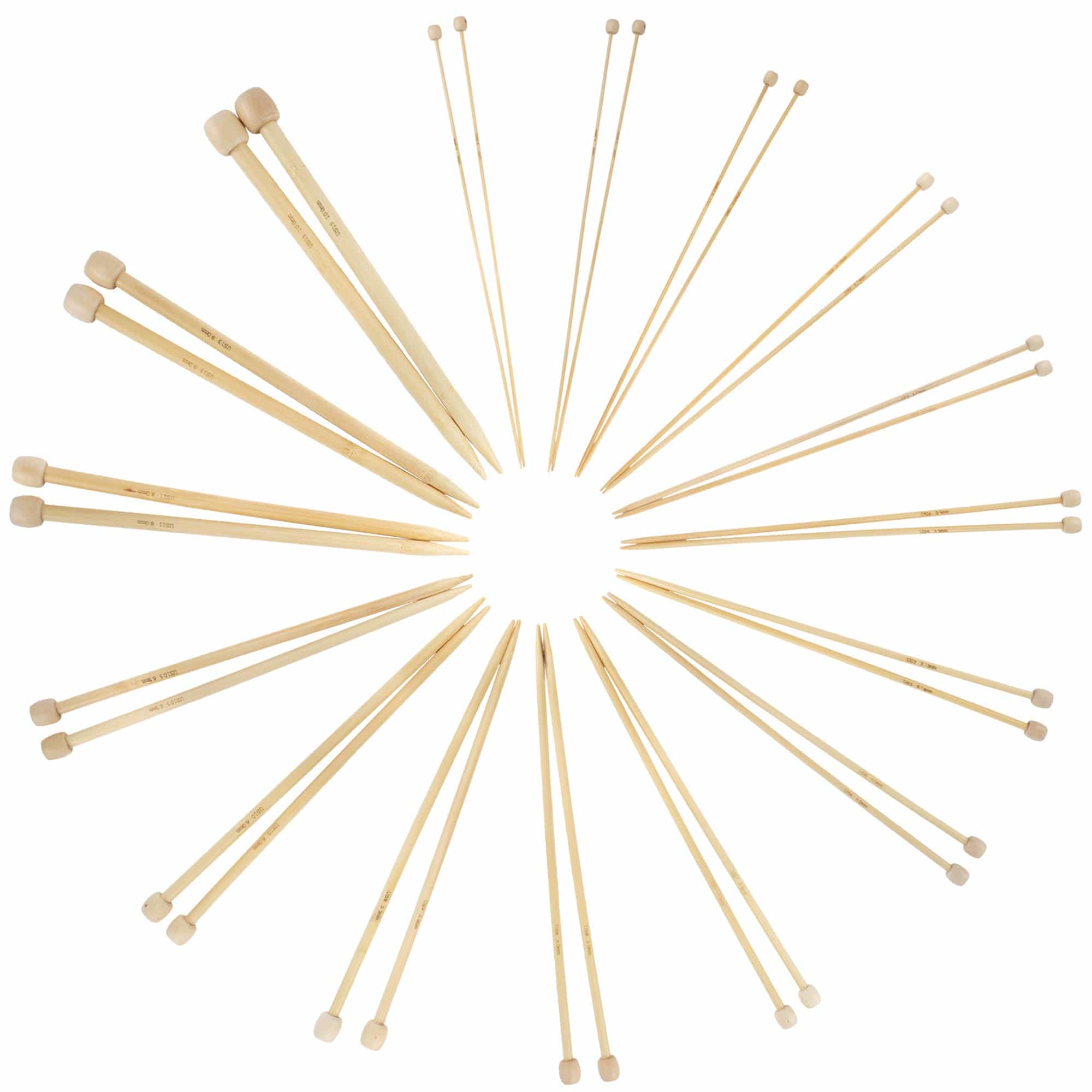 Single Point Bamboo Knitting Needle Sets - Image 9