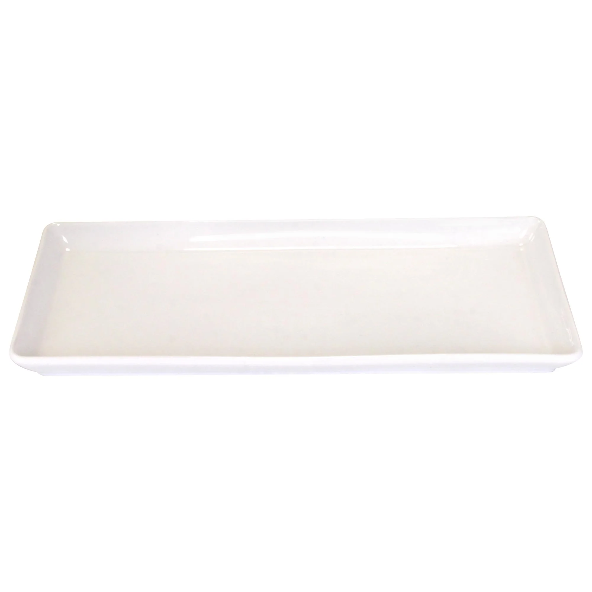 Small White Rectangular Succulent Plant Pot - Image 11