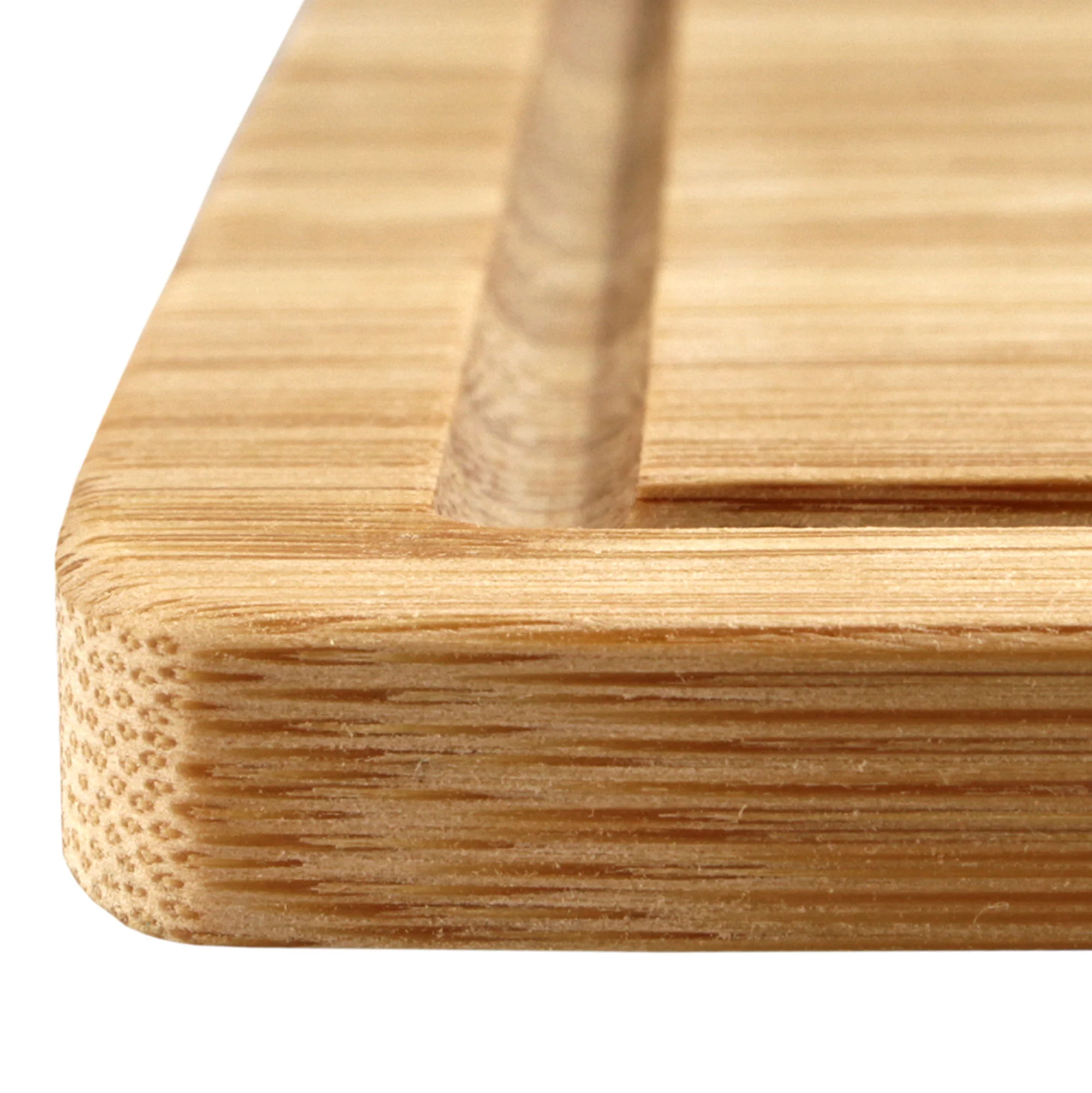 Flat Grooved Thin Bamboo Cutting Board 13" x 9" x 0.4" - Image 5
