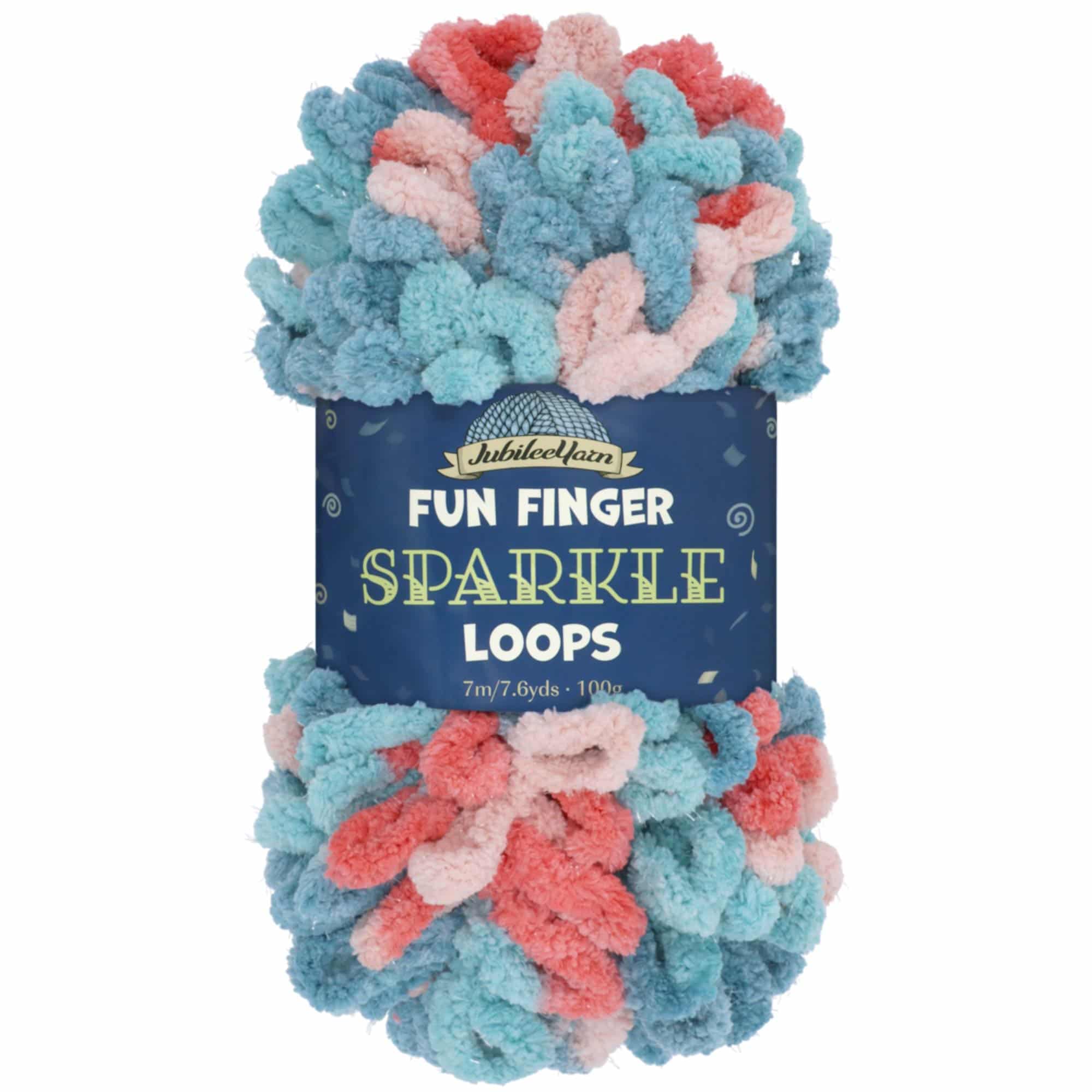 Fun Finger Sparkle Loops Yarn - Image 11