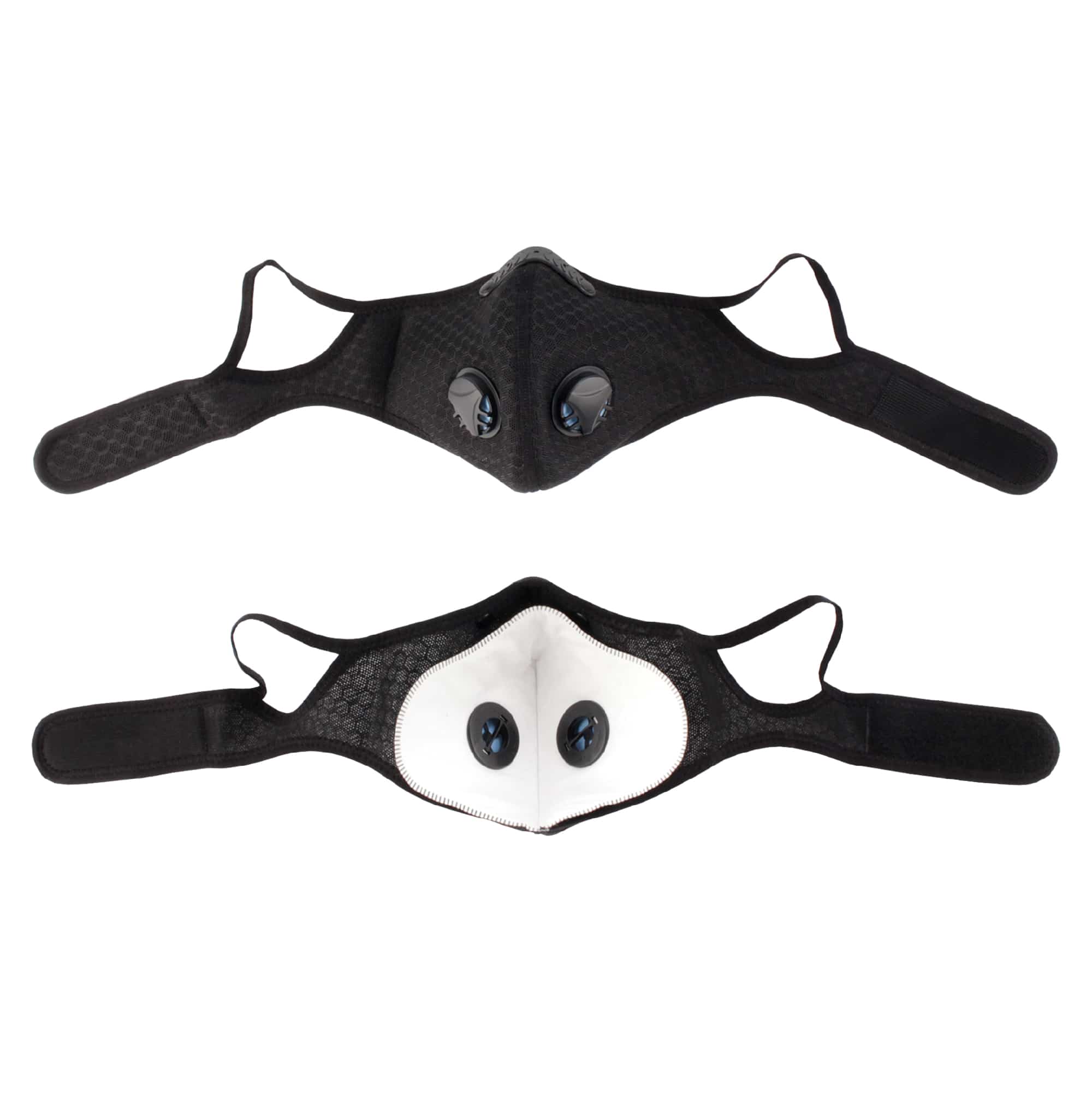 Activated Carbon Dust Sport Mask with Exhalation Valves - Image 3