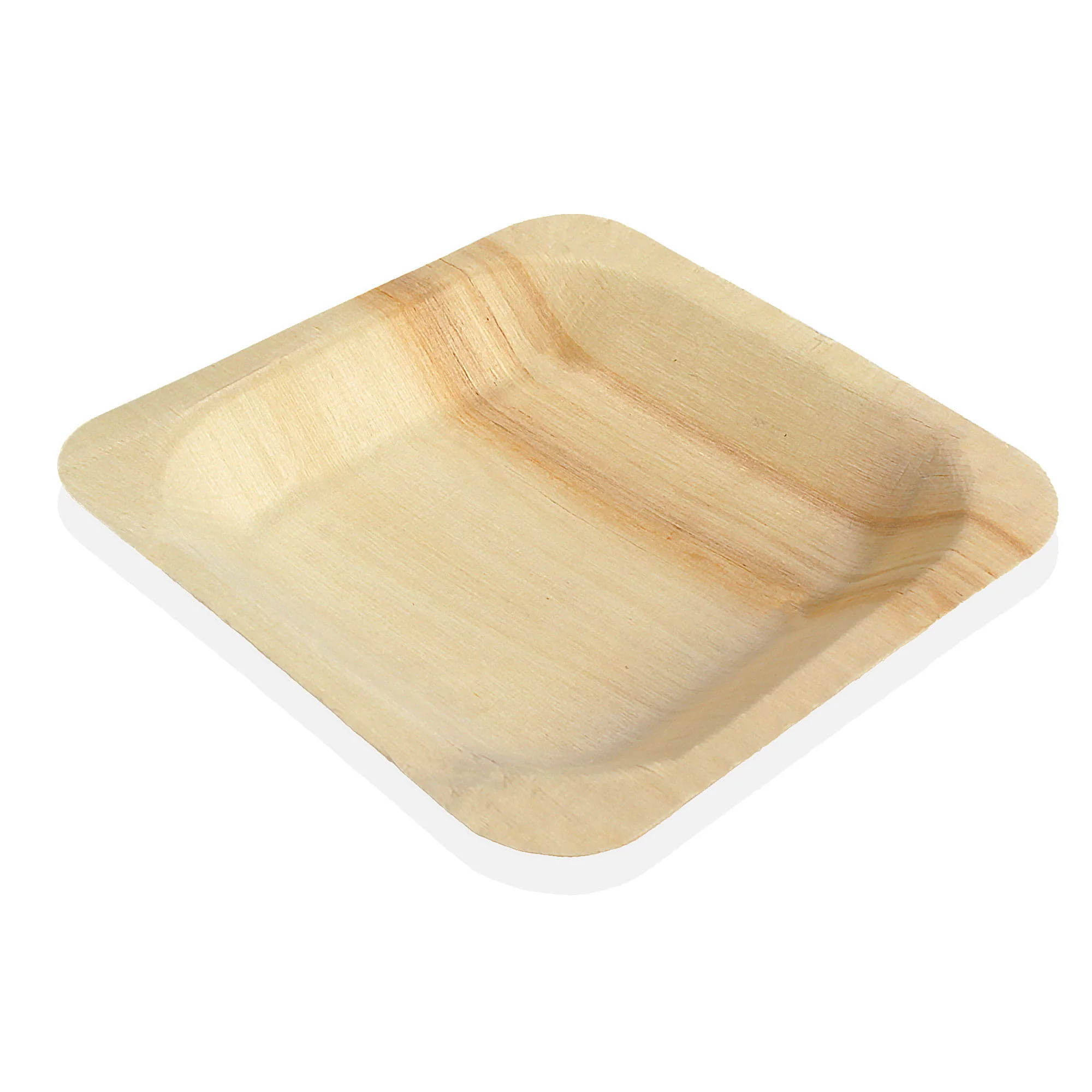 Wood Square Plates