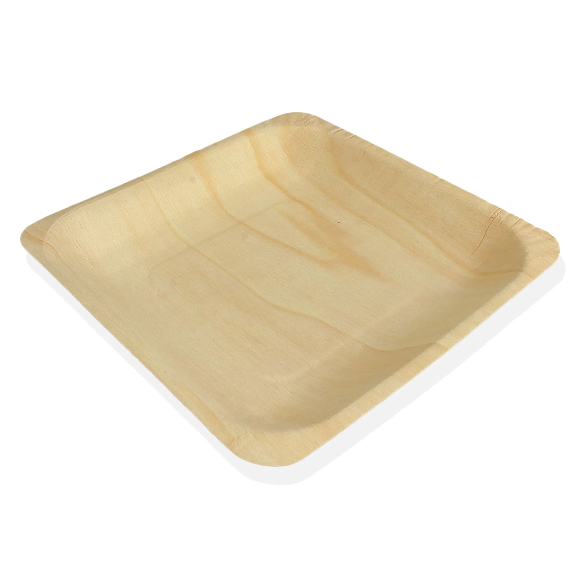 Wood Square Plates - Image 4