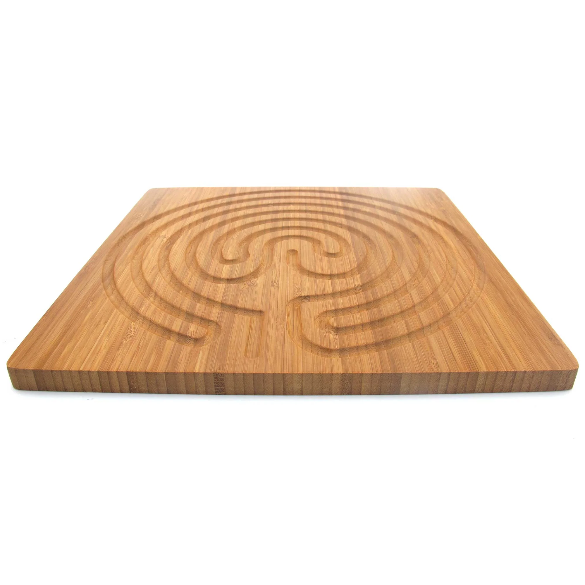 Bamboo Finger Labyrinth 12.5" x 12.5" Square 7 and 11 Circuit Cretan and Chartres Style - Image 4
