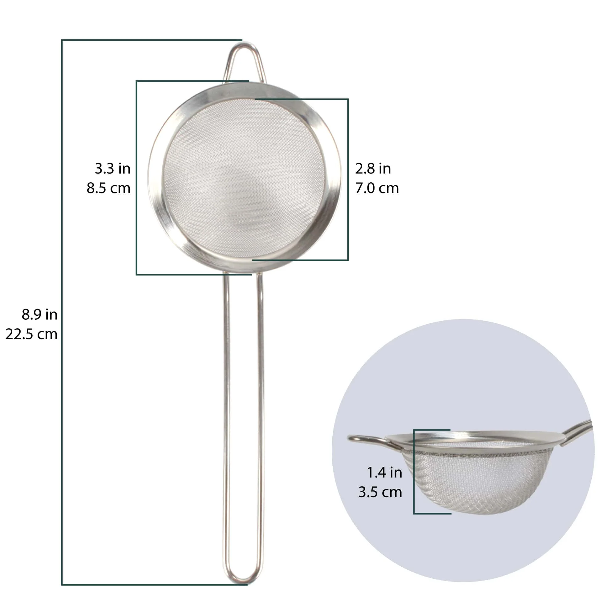 Stainless Steel Strainer - Image 3
