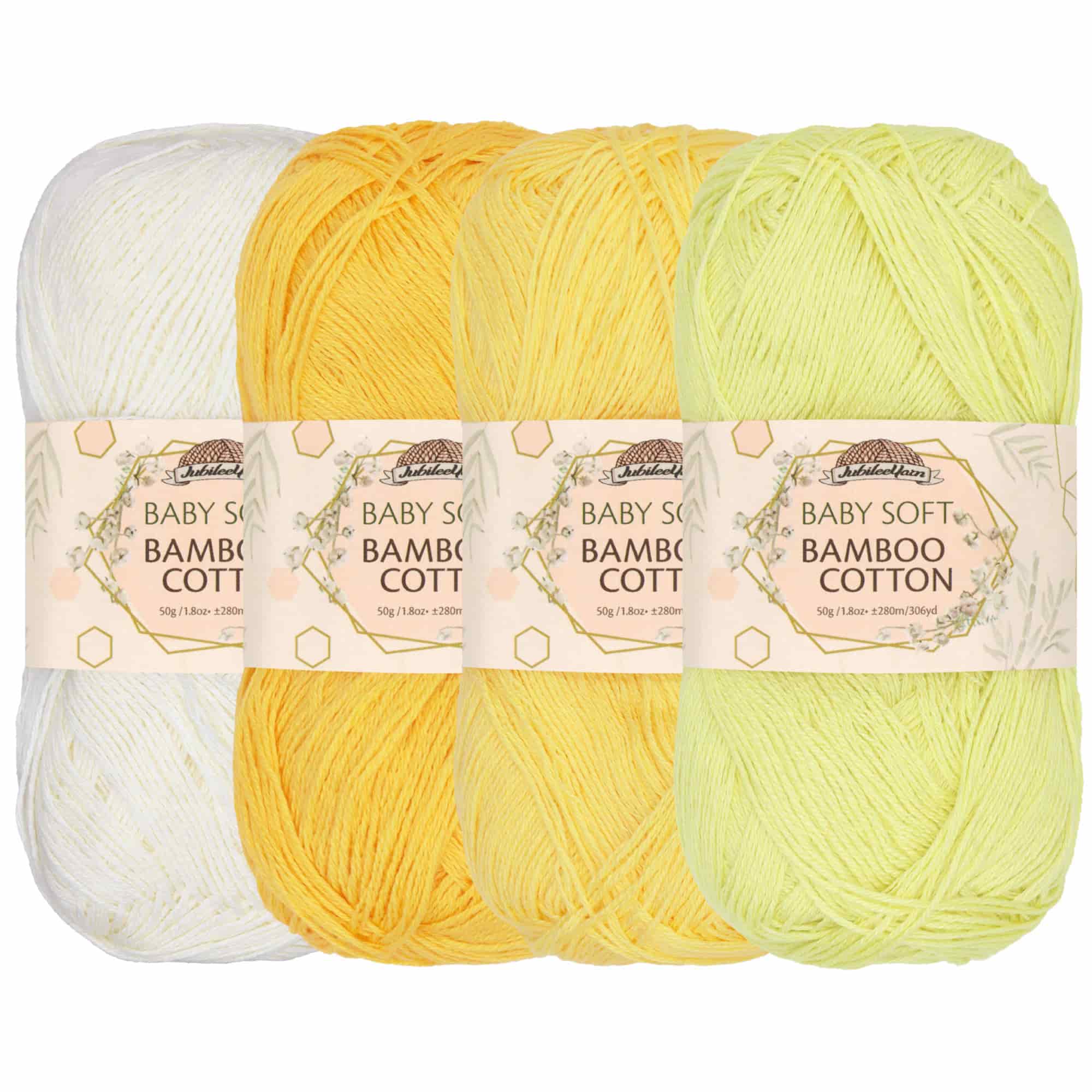 Baby Soft Bamboo Cotton Yarn: 1 Skein Packs - Image 59