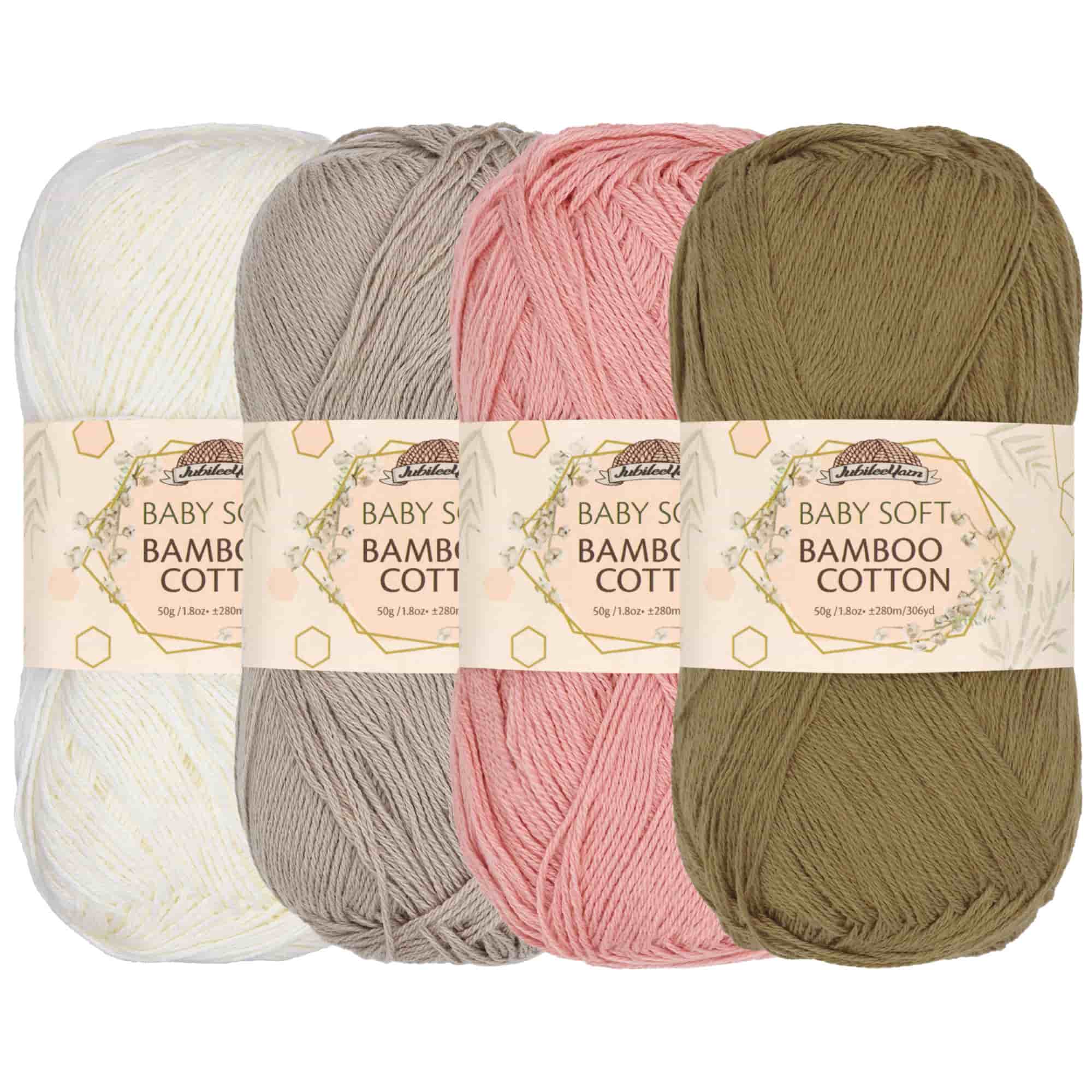 Baby Soft Bamboo Cotton Yarn: 1 Skein Packs - Image 62