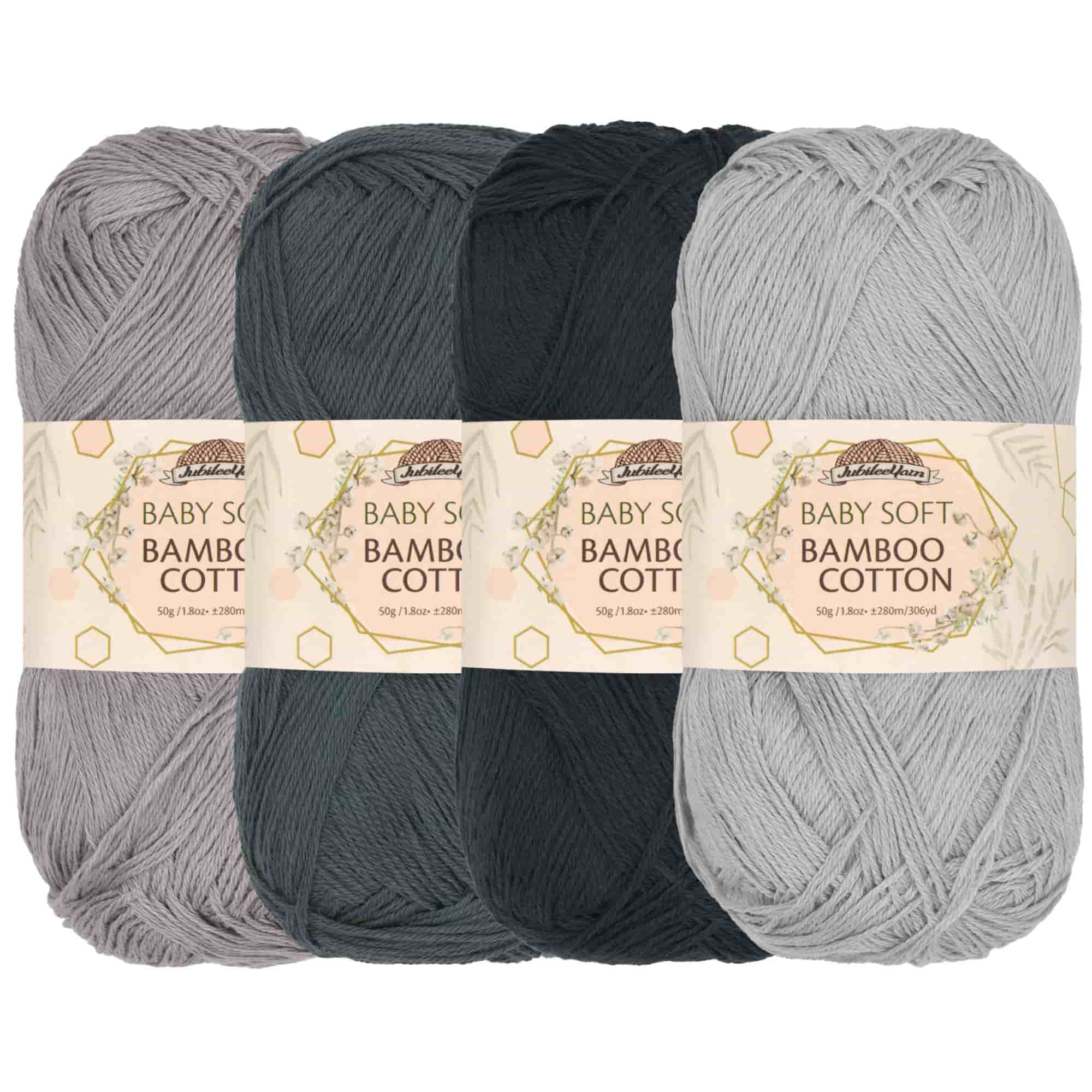 Baby Soft Bamboo Cotton Yarn: 1 Skein Packs - Image 65