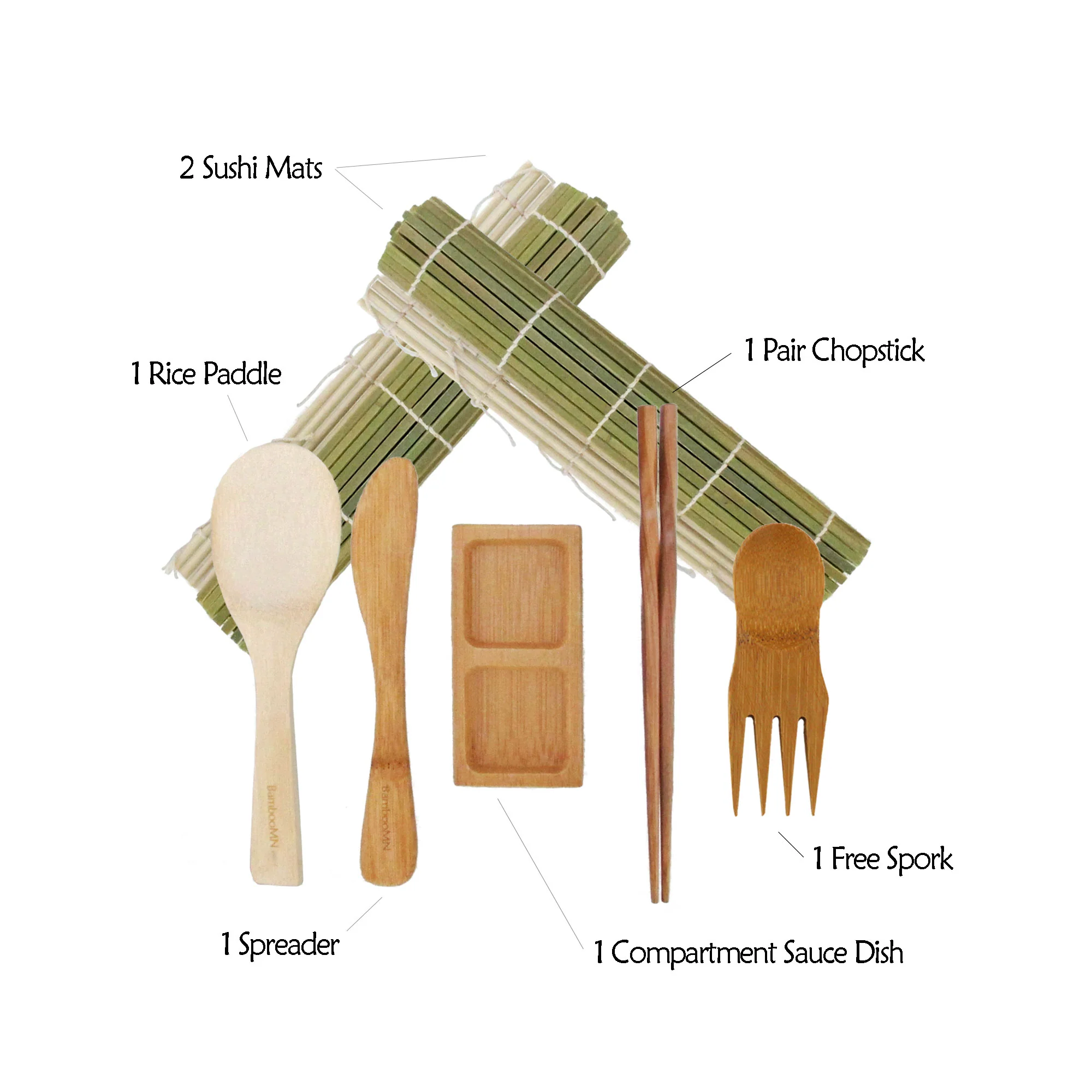 Sushi Making Kit - Deluxe Sushi Sets - Image 4