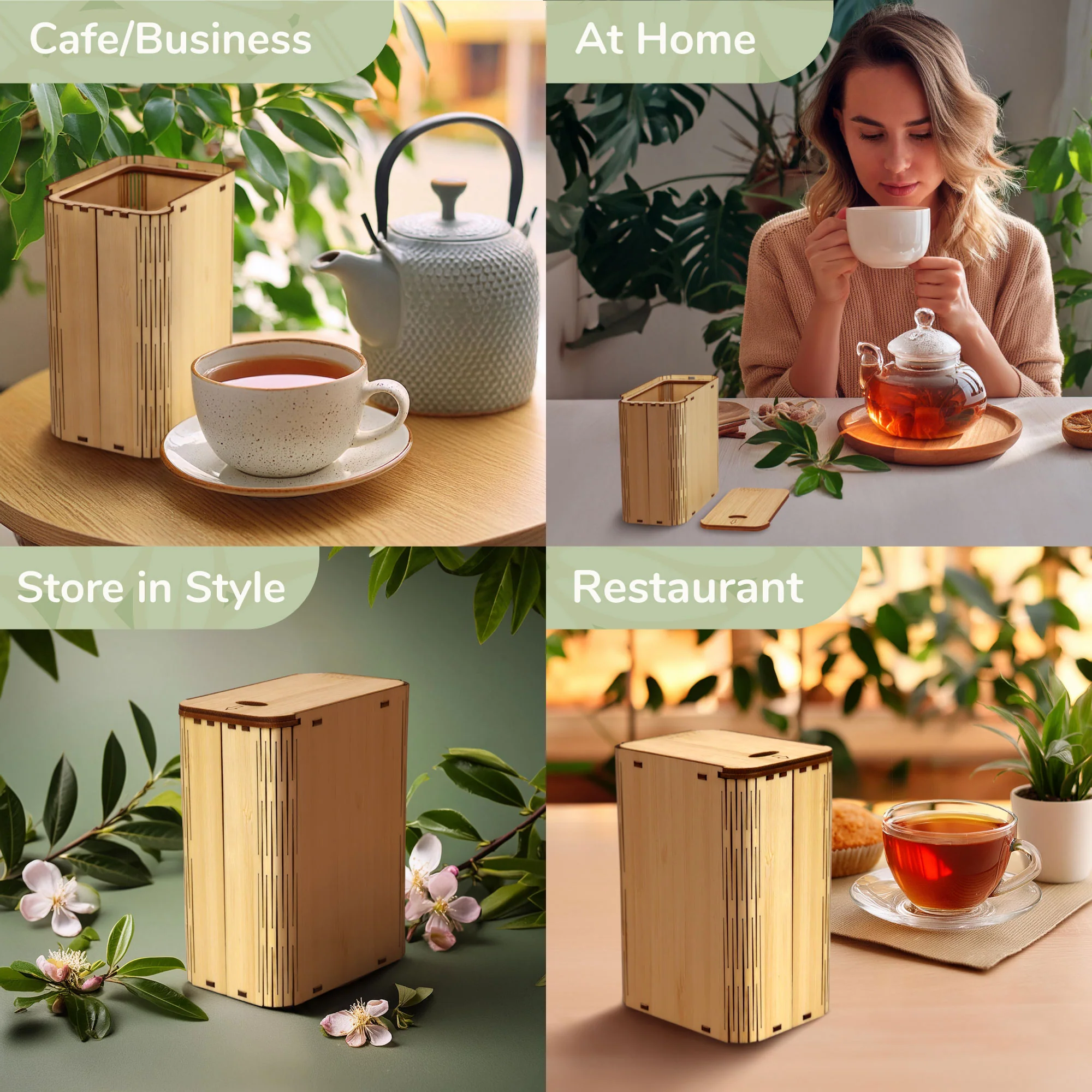 Tea Bag Organizer With Lid - Image 6