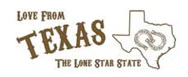 Bamboo Back Scratcher Shoe Horn Bongers With Love Series of States, Texas
