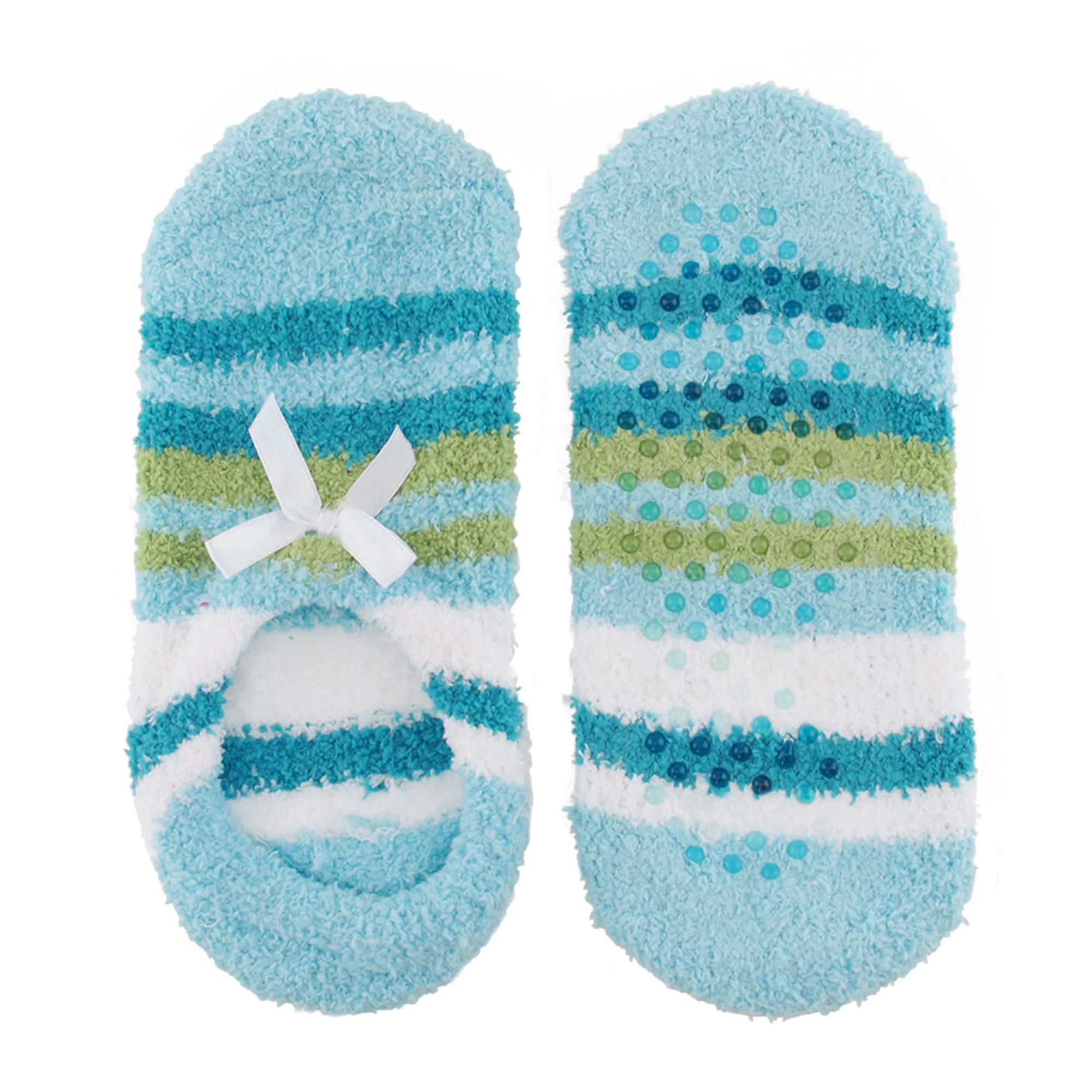 Women's Non-Slip Travel Footsie Slipper: 3 Pairs - Image 15