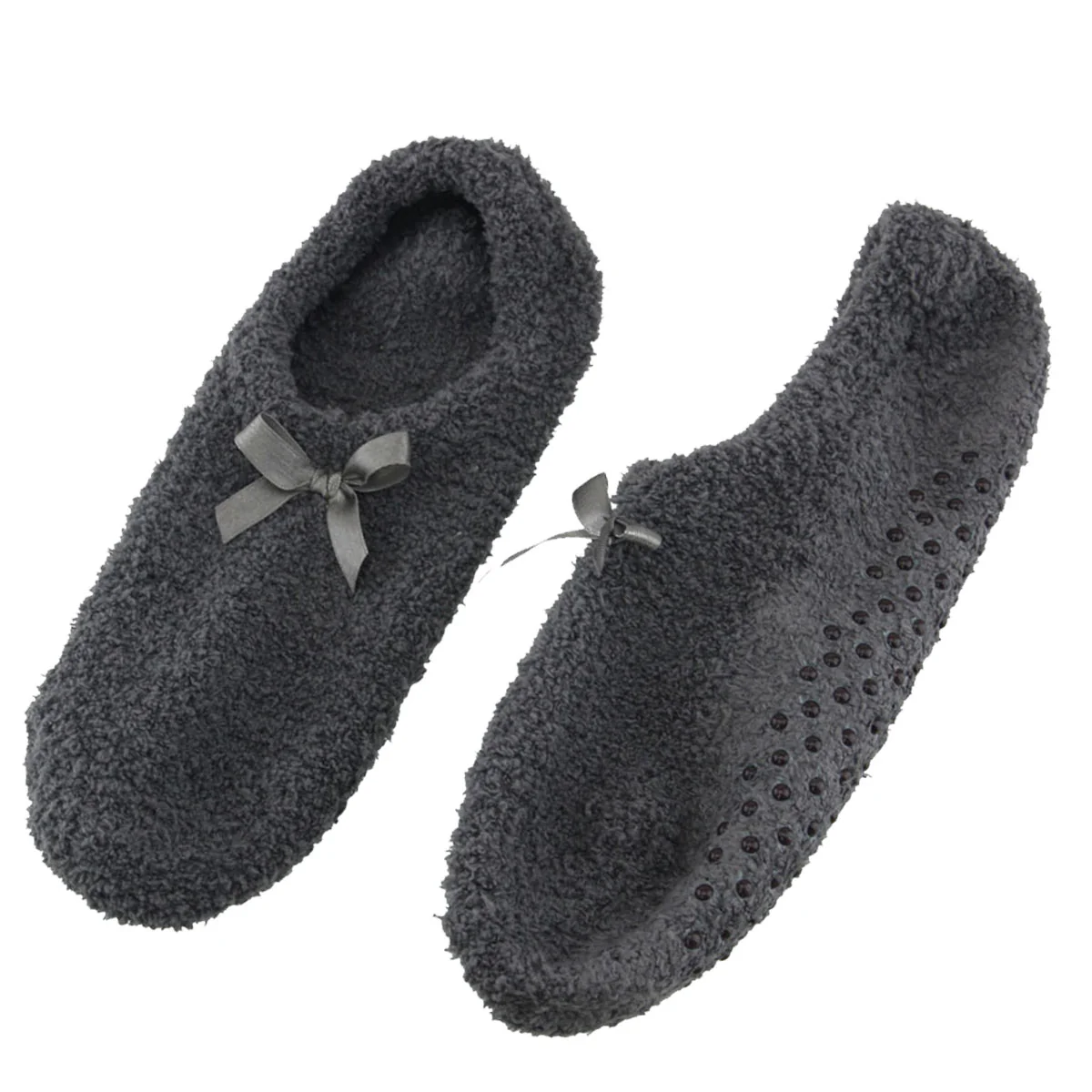 Women's Non-Slip Travel Footsie Slipper: 3 Pairs - Image 18