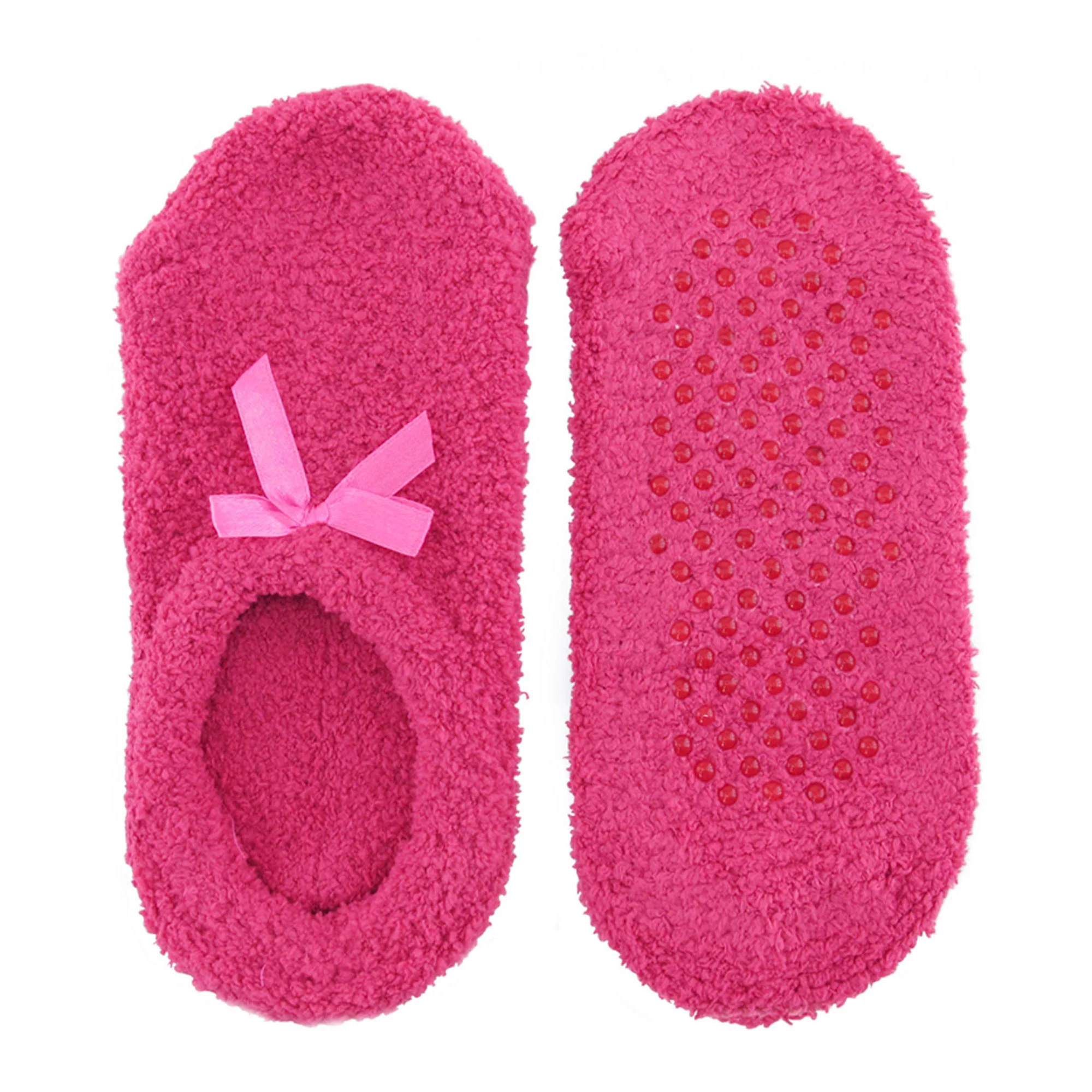 Women's Non-Slip Travel Footsie Slipper: 3 Pairs - Image 22