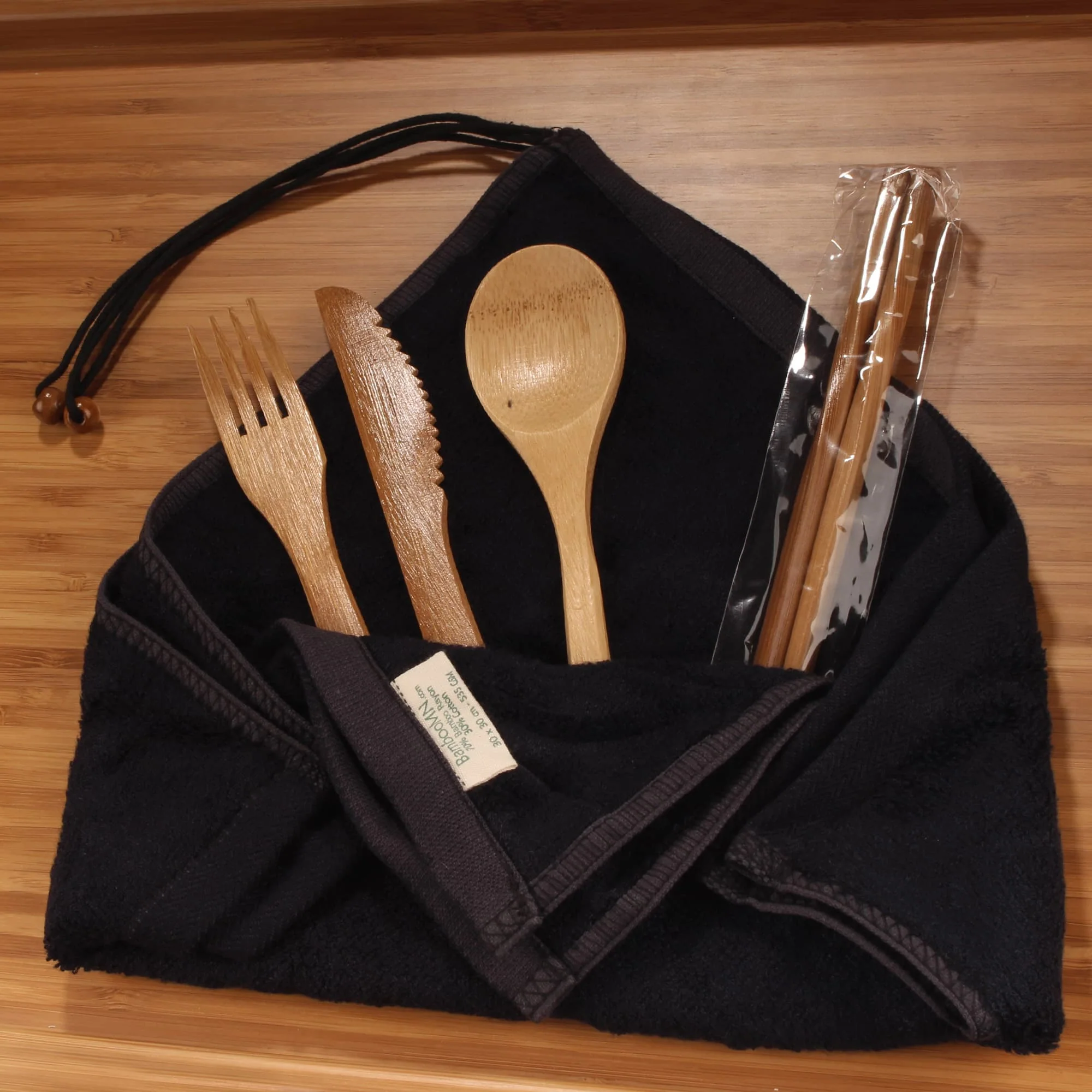 Travel Utensils in Washcloth Sets - Image 11
